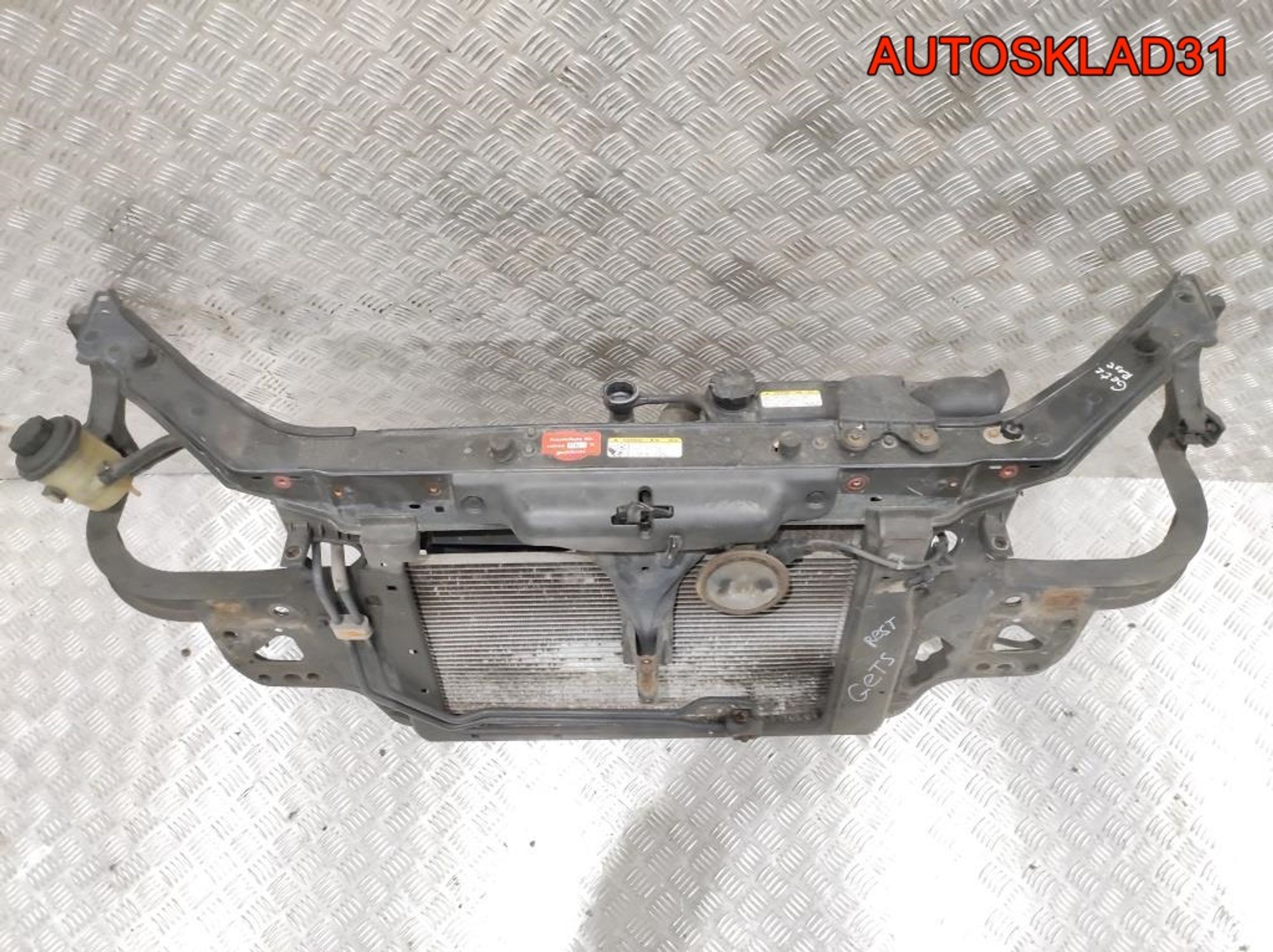 Панель передняя в сборе Hyundai Getz Рест 641011C500, 25000 рублей, Дубовое