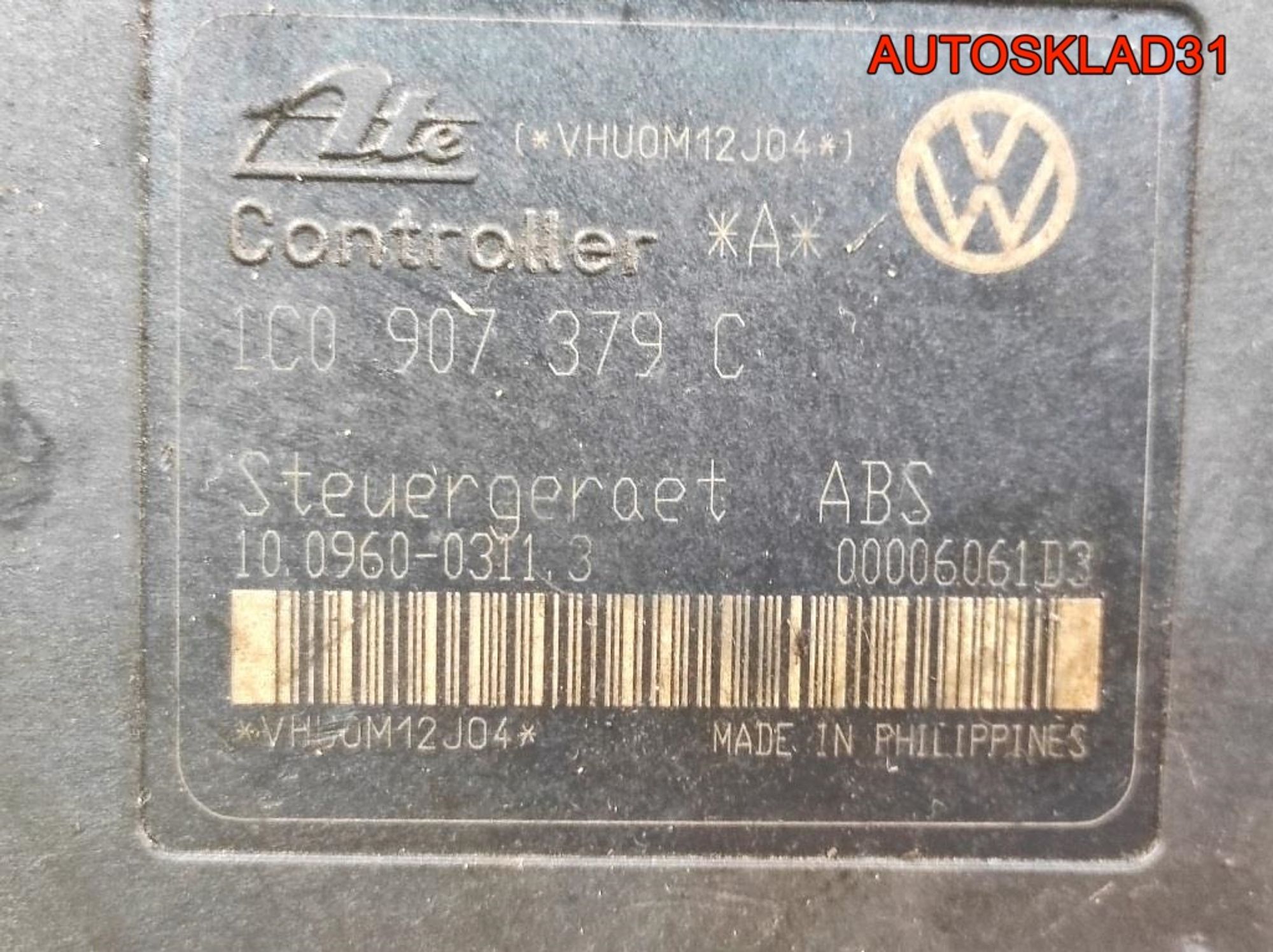 Блок ABS Volkswagen Golf 4 1C0907379C, 2500 рублей, Дубовое