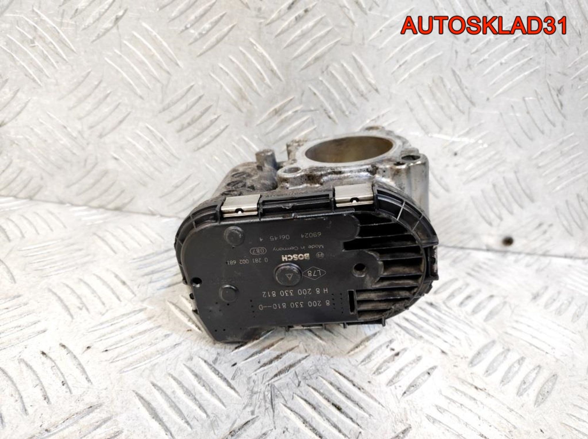 Заслонка дроссельная Renault Megane 2 8200330810, 1800 рублей, Дубовое