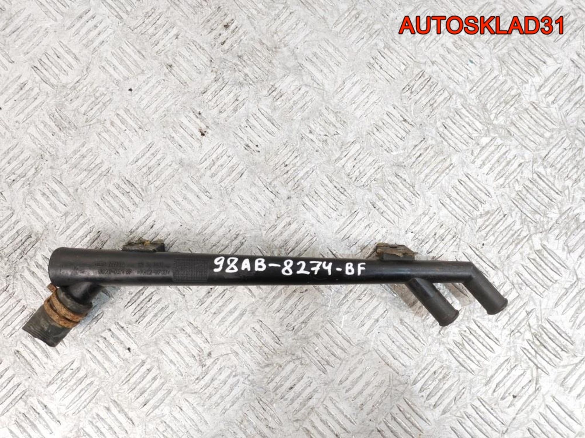 Трубка системы охлаждения Ford Focus 1 1,8 Бензин 98AB8274BF, 1200 рублей, Дубовое