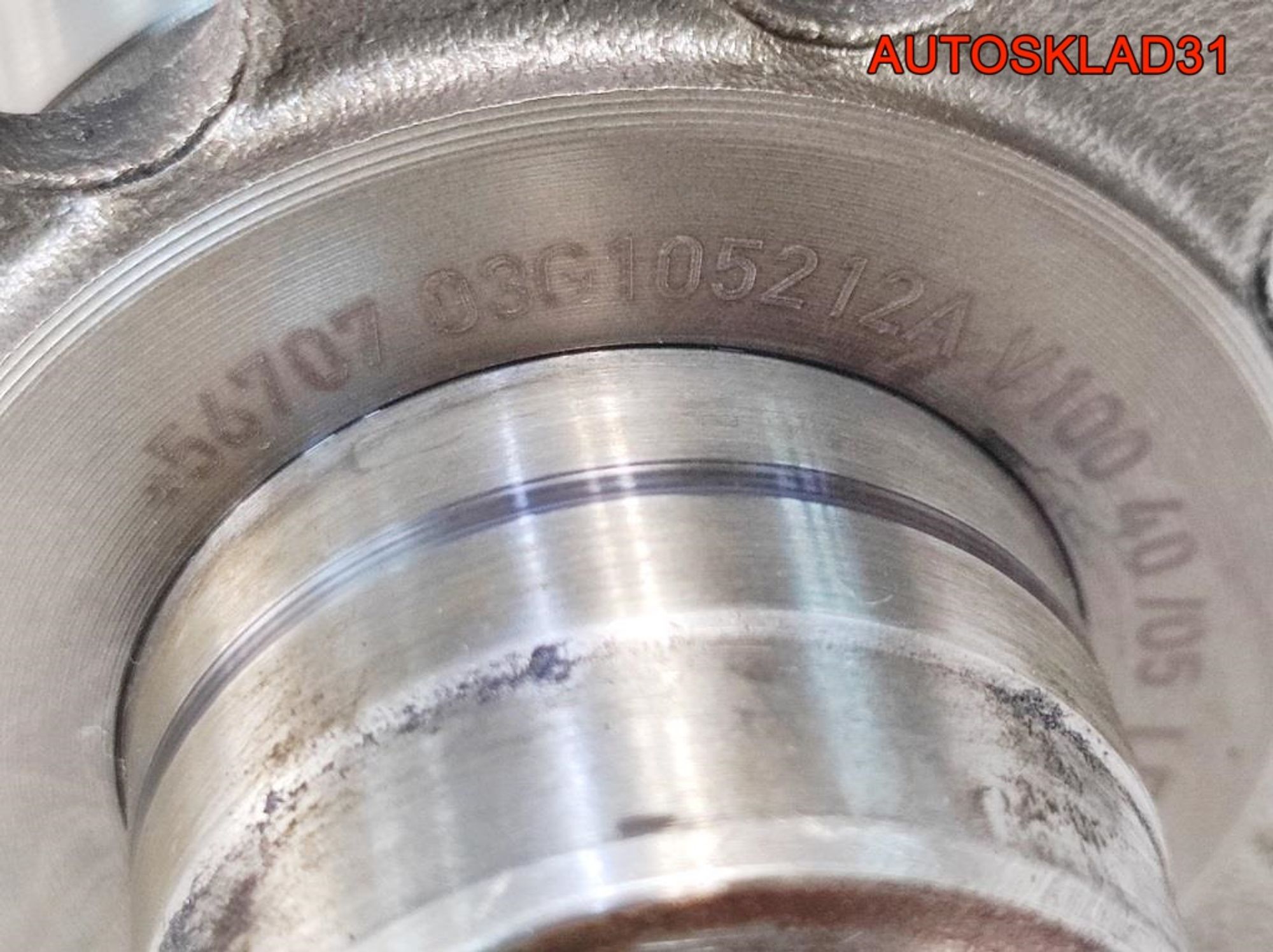 Коленвал VW Passat B6 2.0 BKP Дизель 03G105021C, 14600 рублей, Дубовое