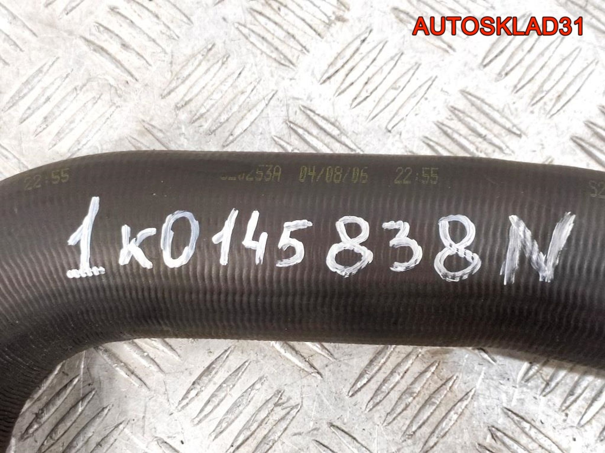 Патрубок интеркулера VW Passat B6 1,9 Дизель 1K0145838N, 2000 рублей, Дубовое