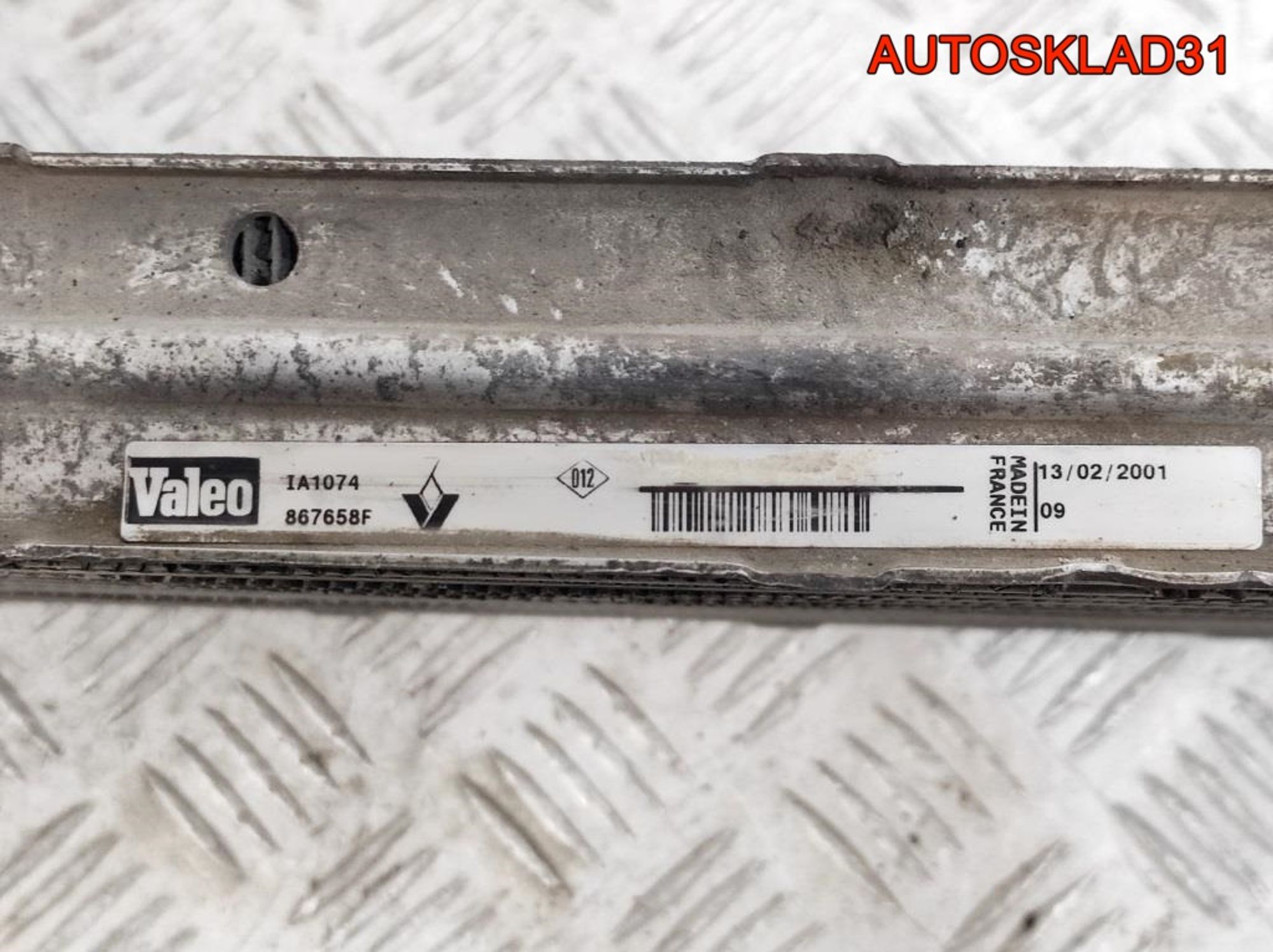 Интеркулер Renault Master 2,2 G9T 722 Дизель 867658F, 2500 рублей, Дубовое