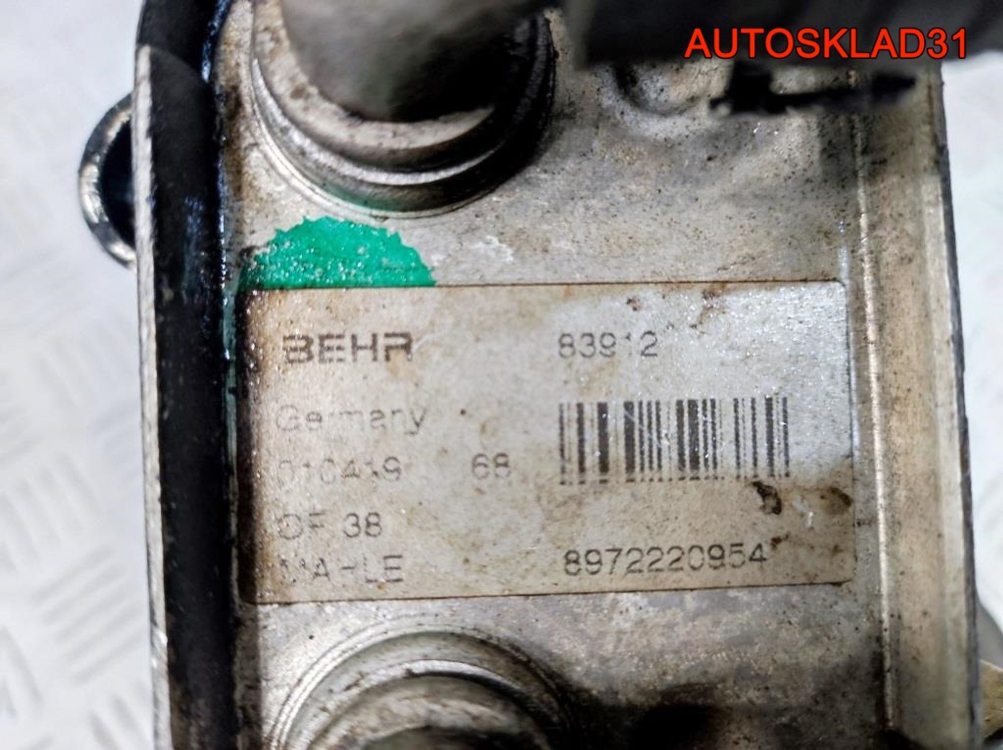 Корпус маслянного фильтра Opel Astra G 1,7 Y17DT, 2100 рублей, Дубовое