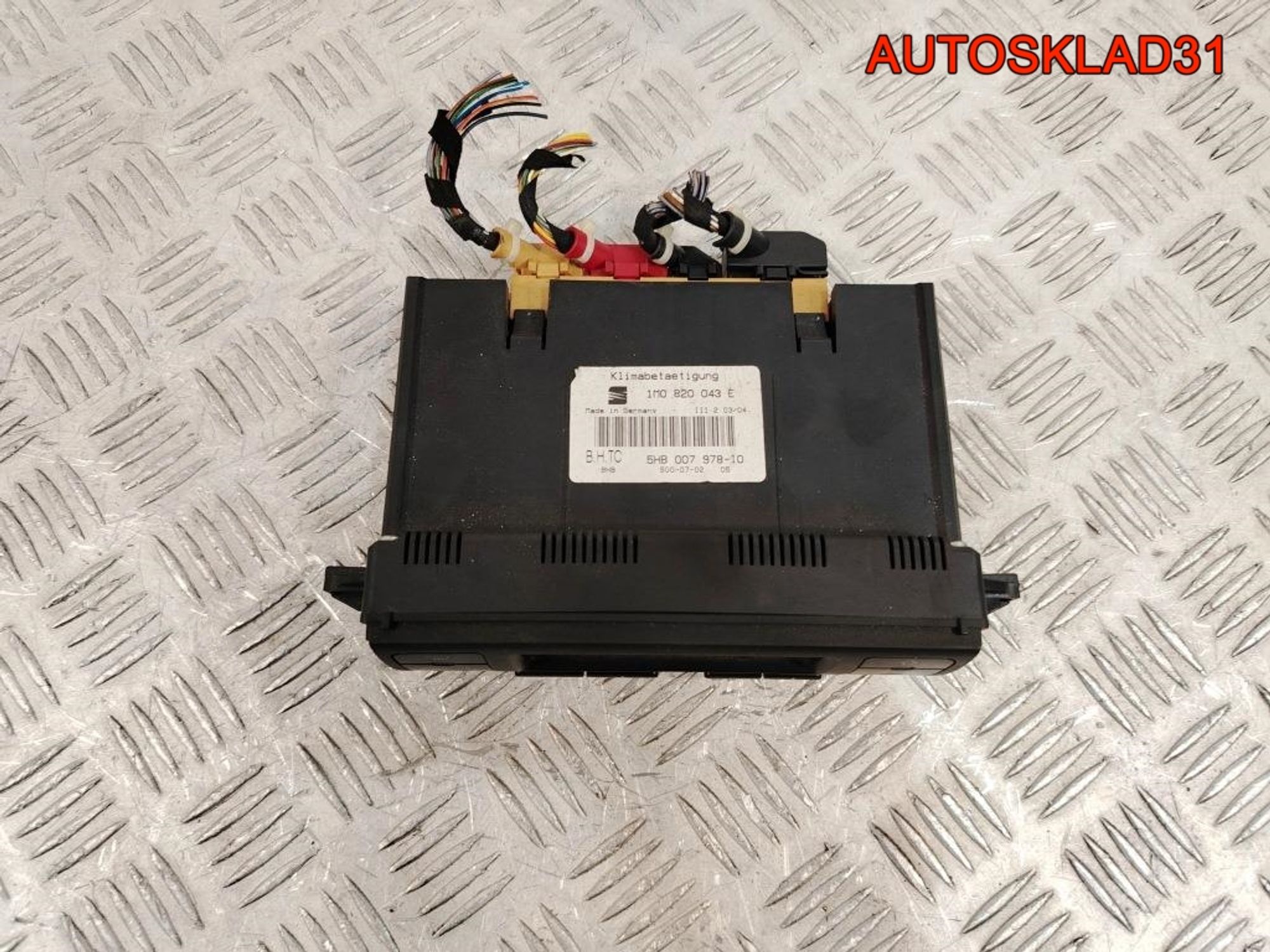 Блок климат контроля Seat Leon 1M1 1M0820043E, 9000 рублей, Дубовое