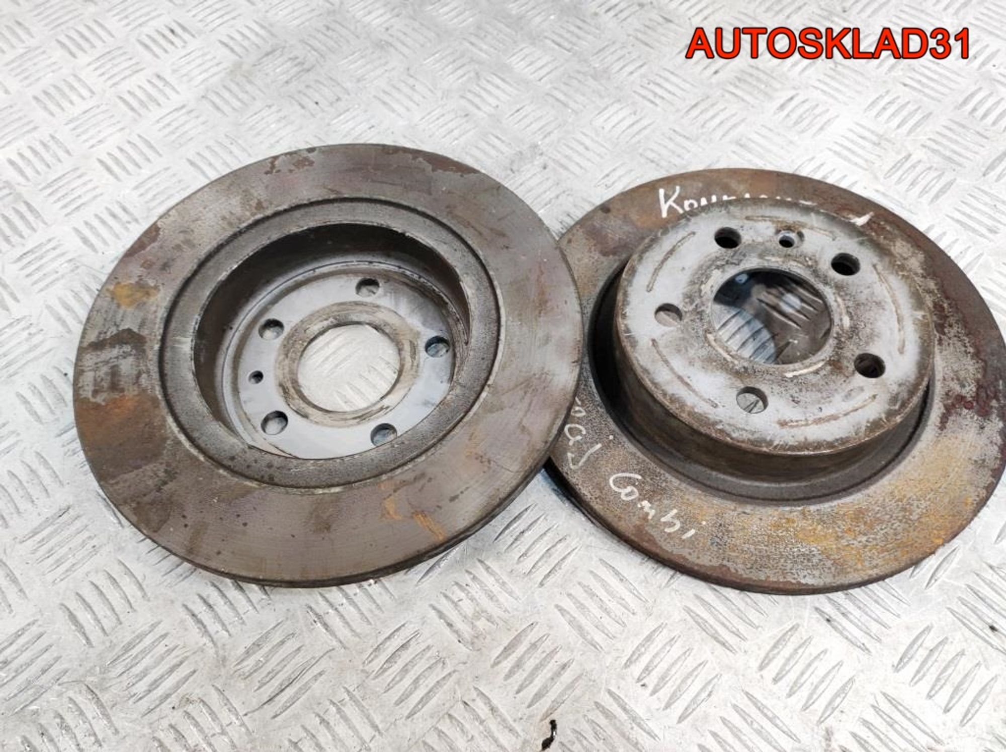 Диск тормозной задний 268 мм Opel Astra J 13502136, 3600 рублей, Дубовое