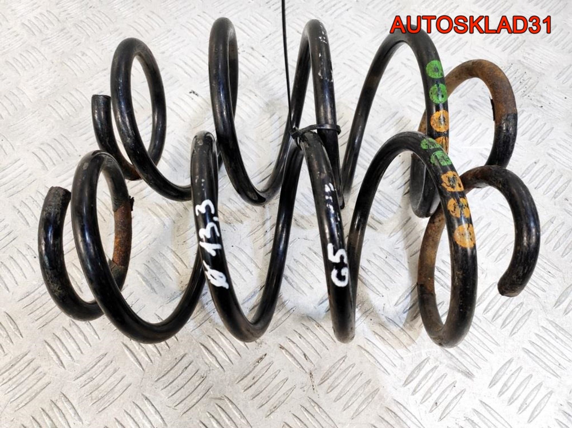 Пружина задняя комплект Volkswagen Golf Mk5, 1800 рублей, Дубовое