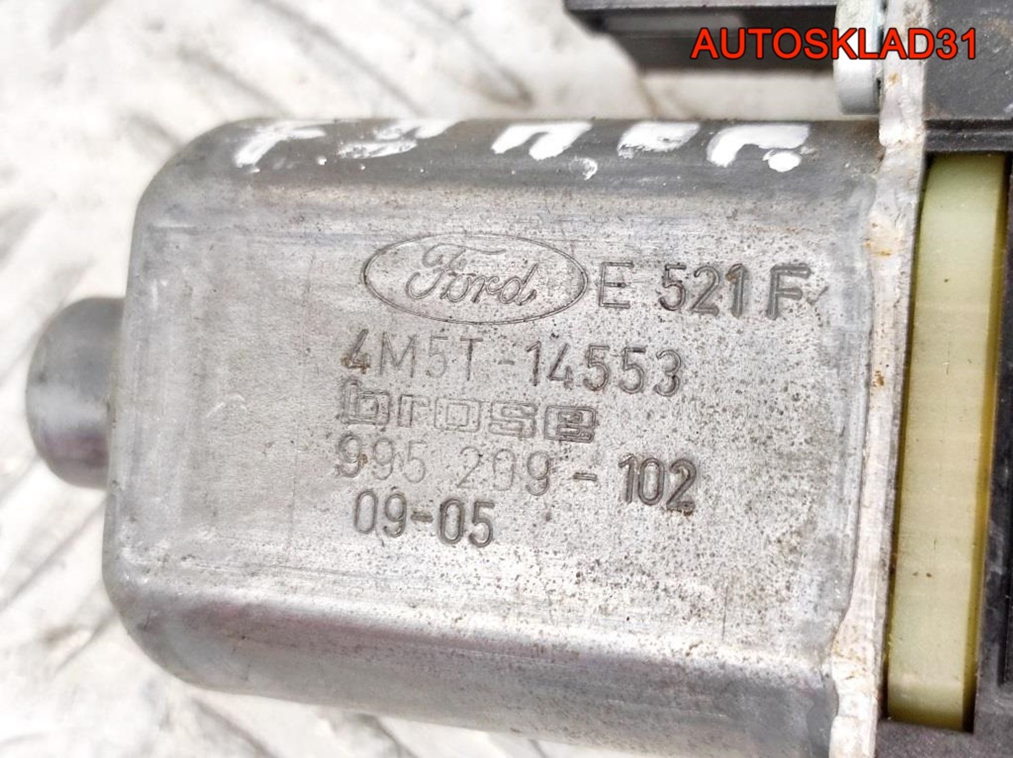 Моторчик стеклоподъемника п/п Ford Focus 2 4M5T14553, 700 рублей, Дубовое