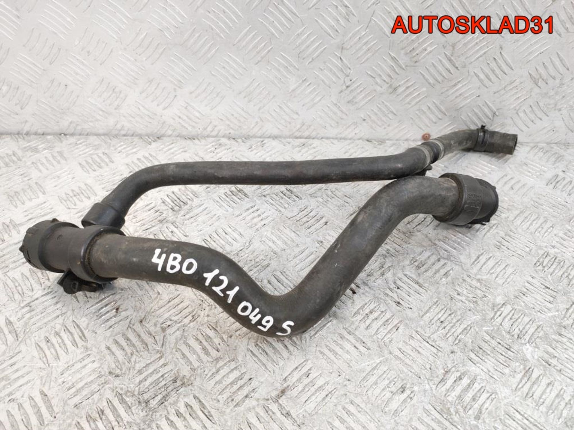 Патрубок радиатора VW Passat B5+ 1,9 Дизель 8D0121049H, 1500 рублей, Дубовое