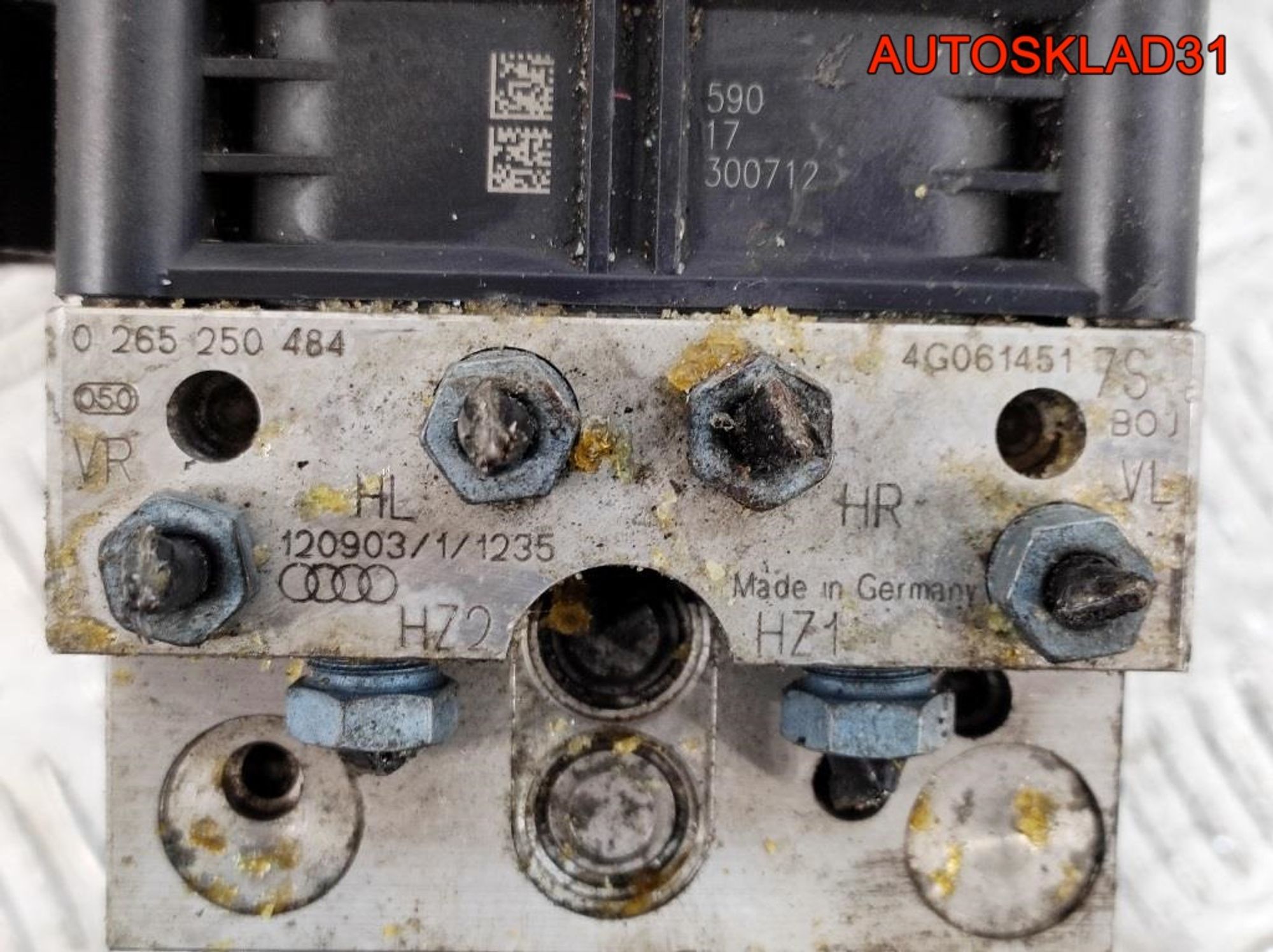 Блок ABS Audi A6 C7 4G 3,0 CDU Дизель 4G0907379J, 18000 рублей, Дубовое