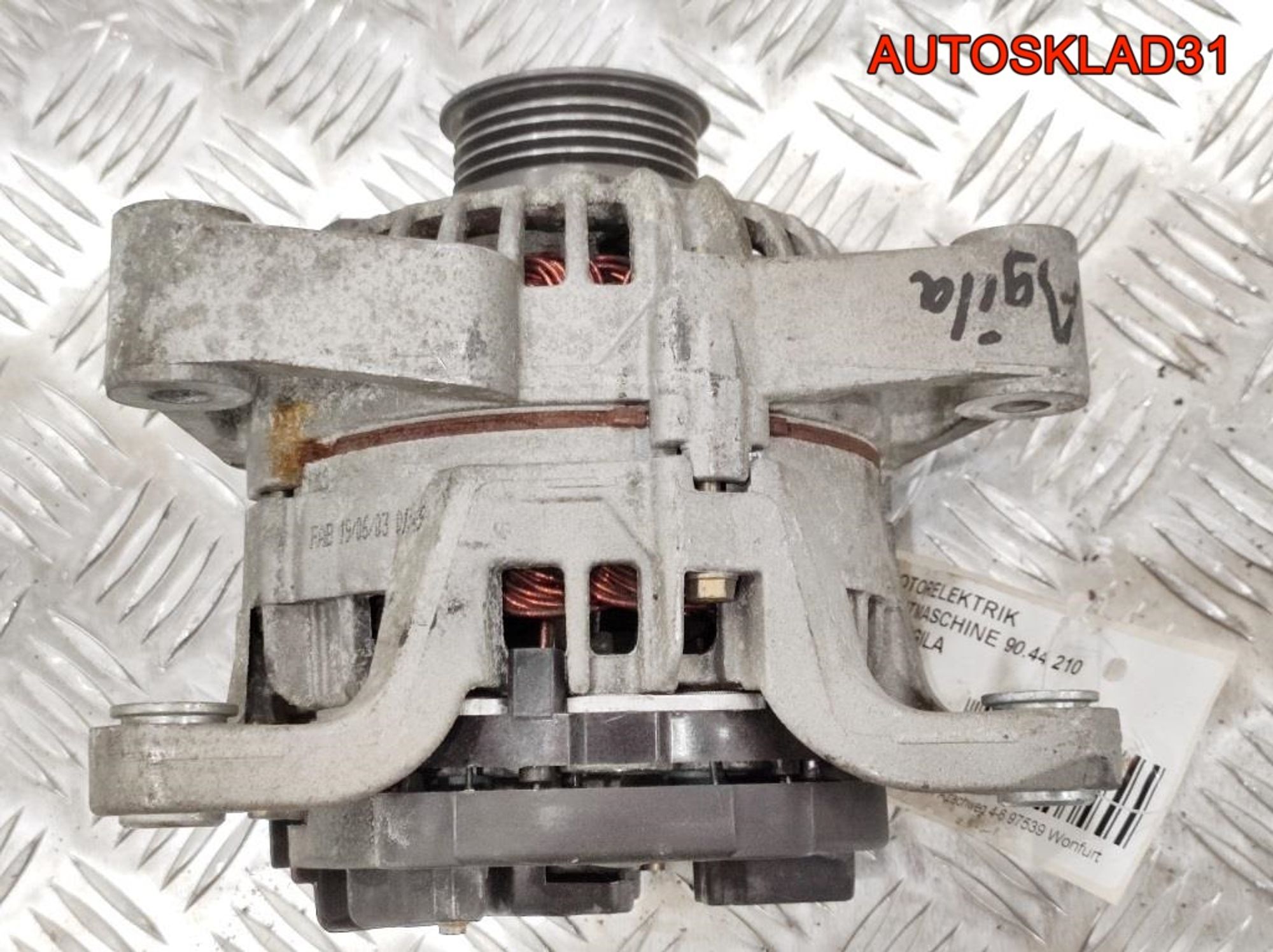 Генератор 70A Opel Agila Z14XEP Бензин 24437119 (Р), 4500 рублей, Дубовое