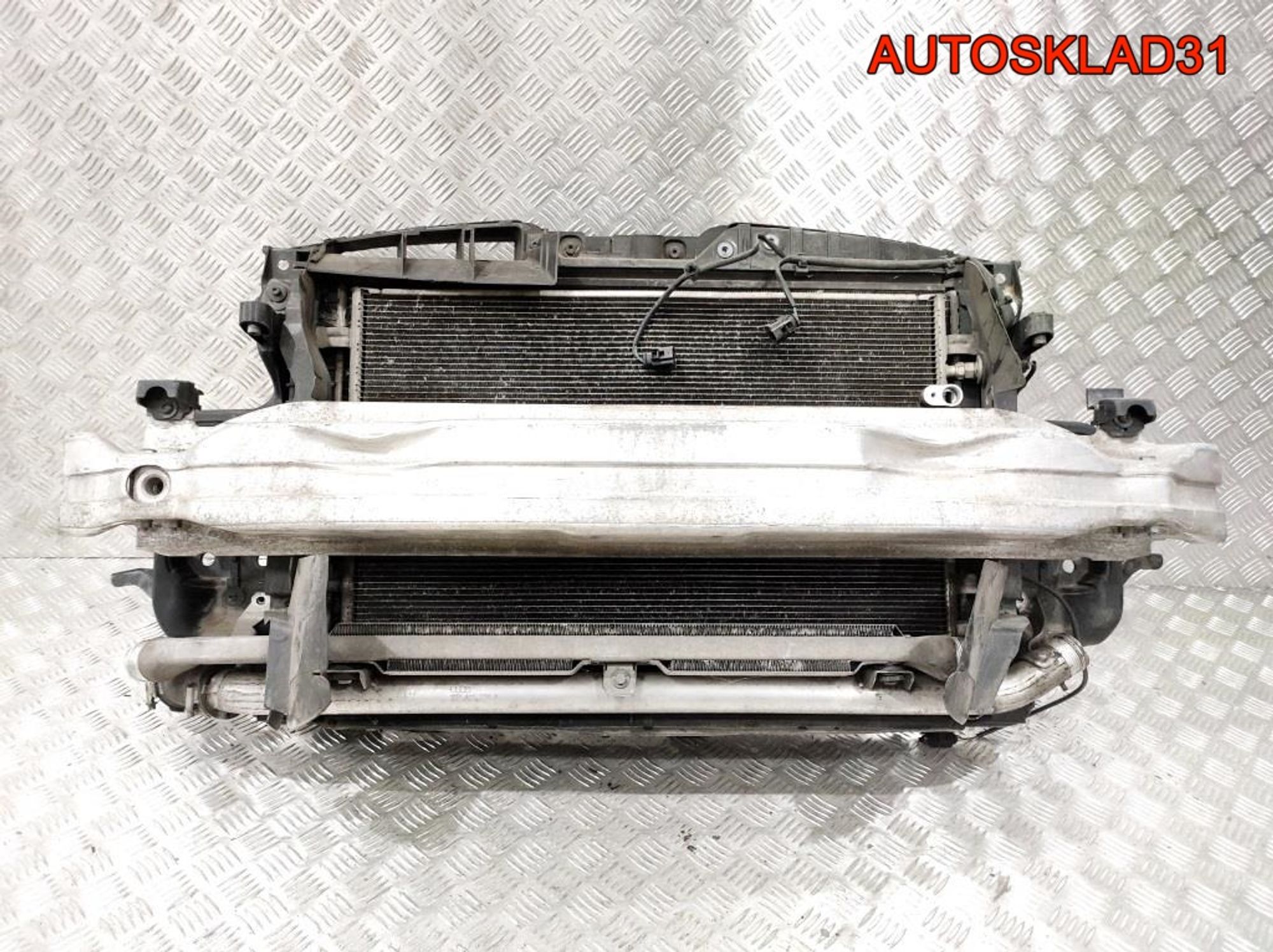 Панель передняя в сборе Audi A6 C6 4F 3,0 Дизель АКПП (Р), 35000 рублей, Дубовое