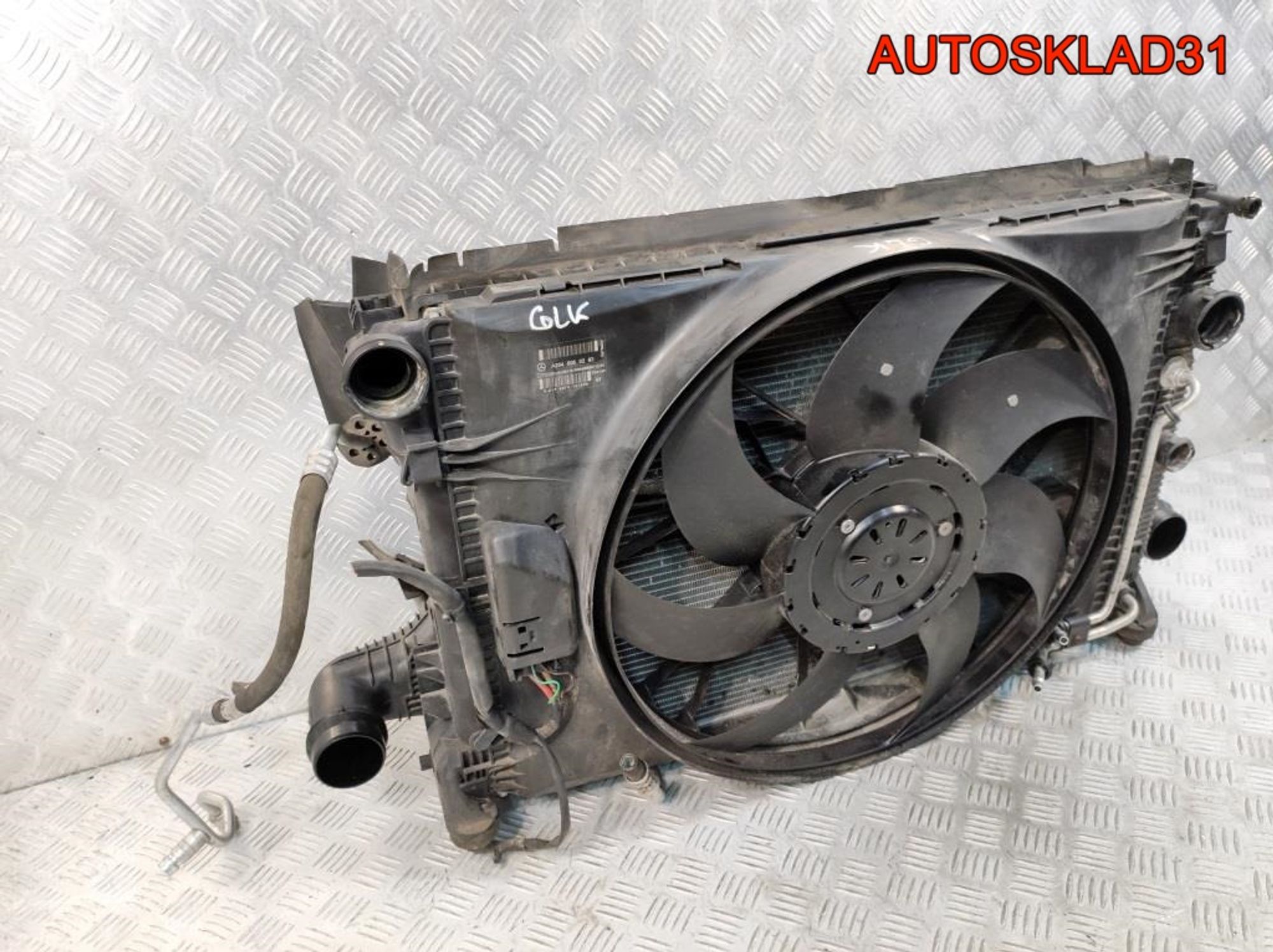 Кассета радиаторов Mercedes GLK 651.912 2045000293, 33000 рублей, Дубовое