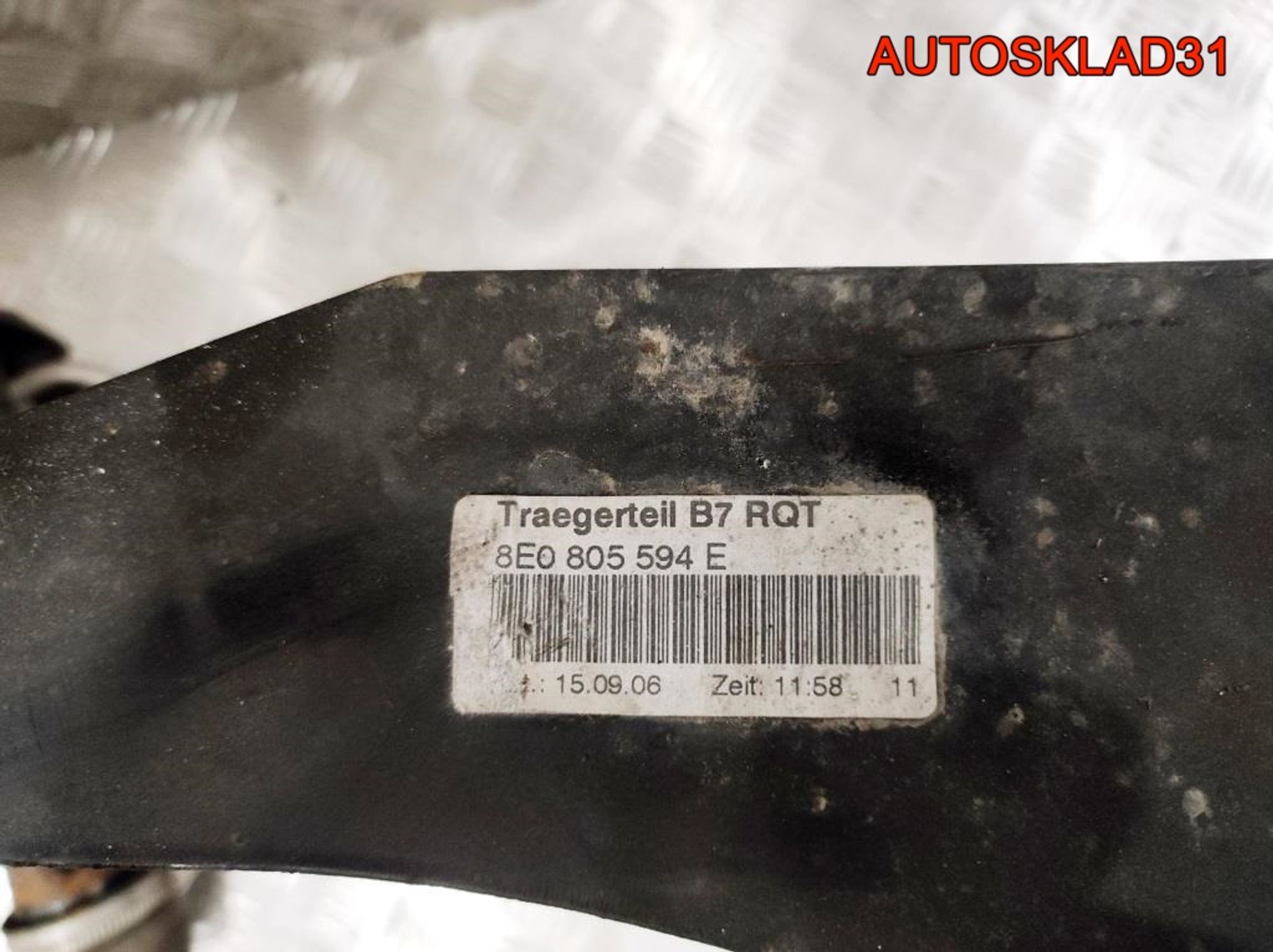 Панель передняя в сборе Audi A4 B7 2,0 Бензин 8E0805594, 25000 рублей, Дубовое
