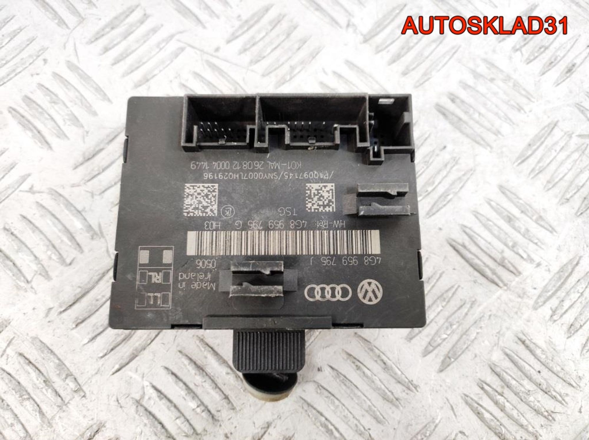 Блок комфорта Audi A6 C7 4G 4G8959795G, 1200 рублей, Дубовое
