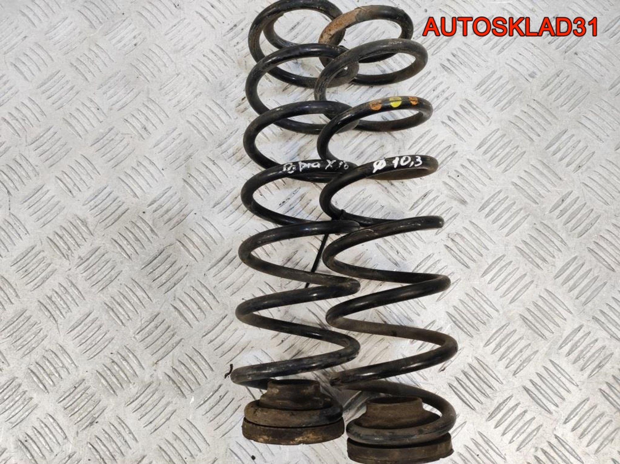 Пружина задняя комплект Skoda Fabia 6Q0511115K, 1800 рублей, Дубовое