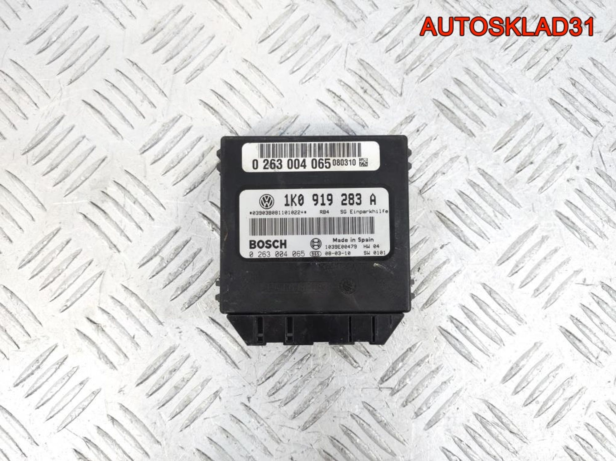 Блок парктроников Volkswagen Golf 5 1K0919283A, 2100 рублей, Дубовое