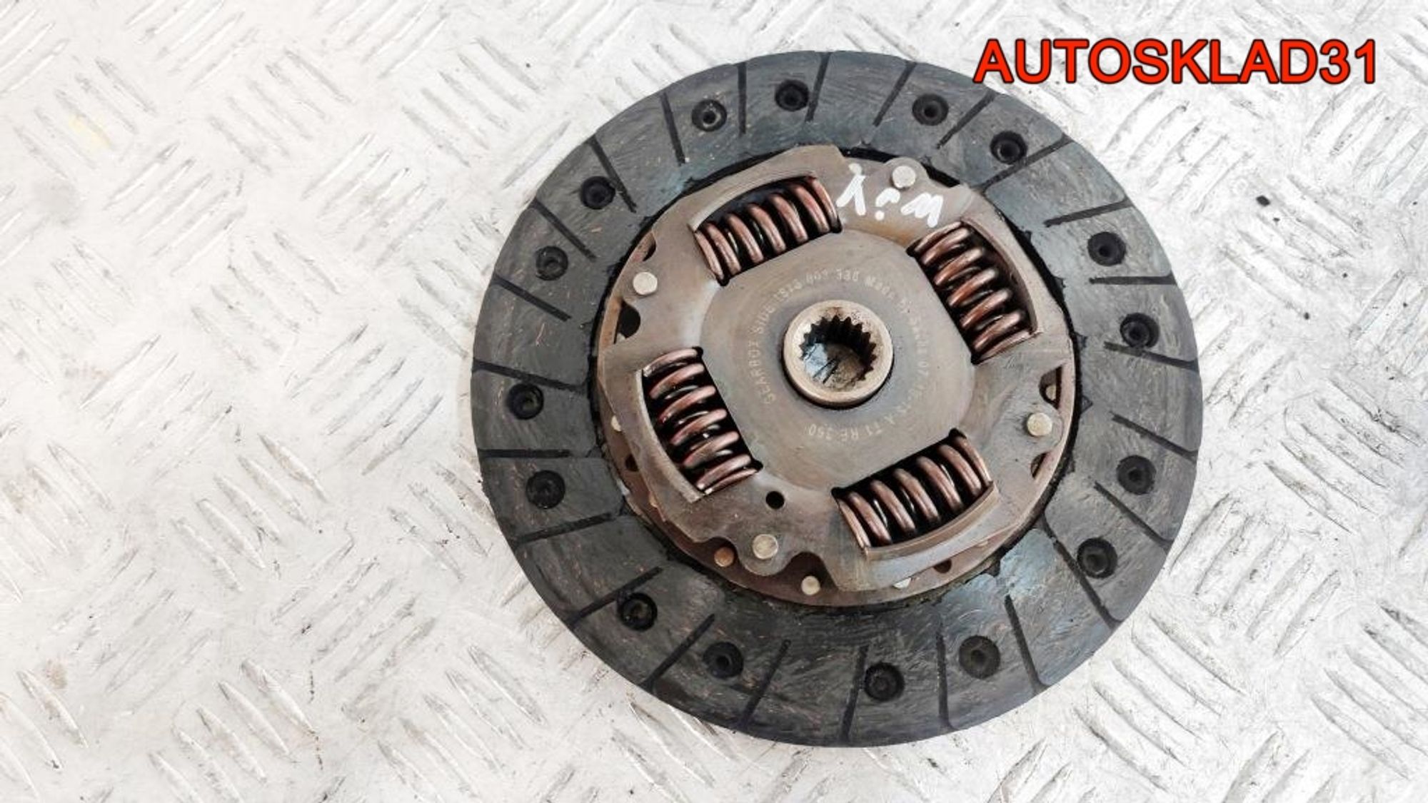 Маховик в сборе со сцеплением Citroen Berlingo M59 1,9 PSA WJY 10DXFR 9637267710, 1000 рублей, Дубовое