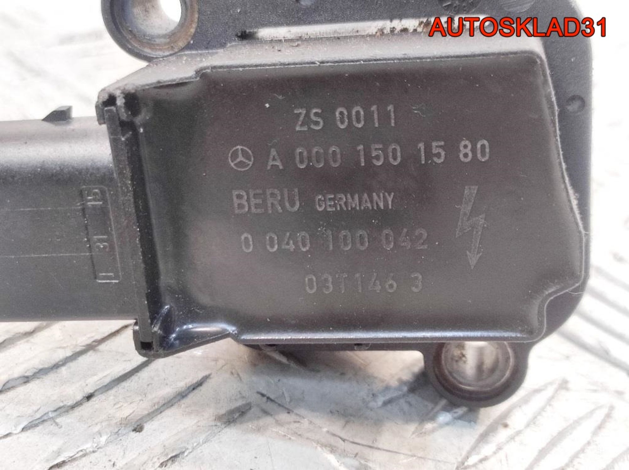 Катушка зажигания Mercedes W203 M271.946 A0001501580, 2500 рублей, Дубовое