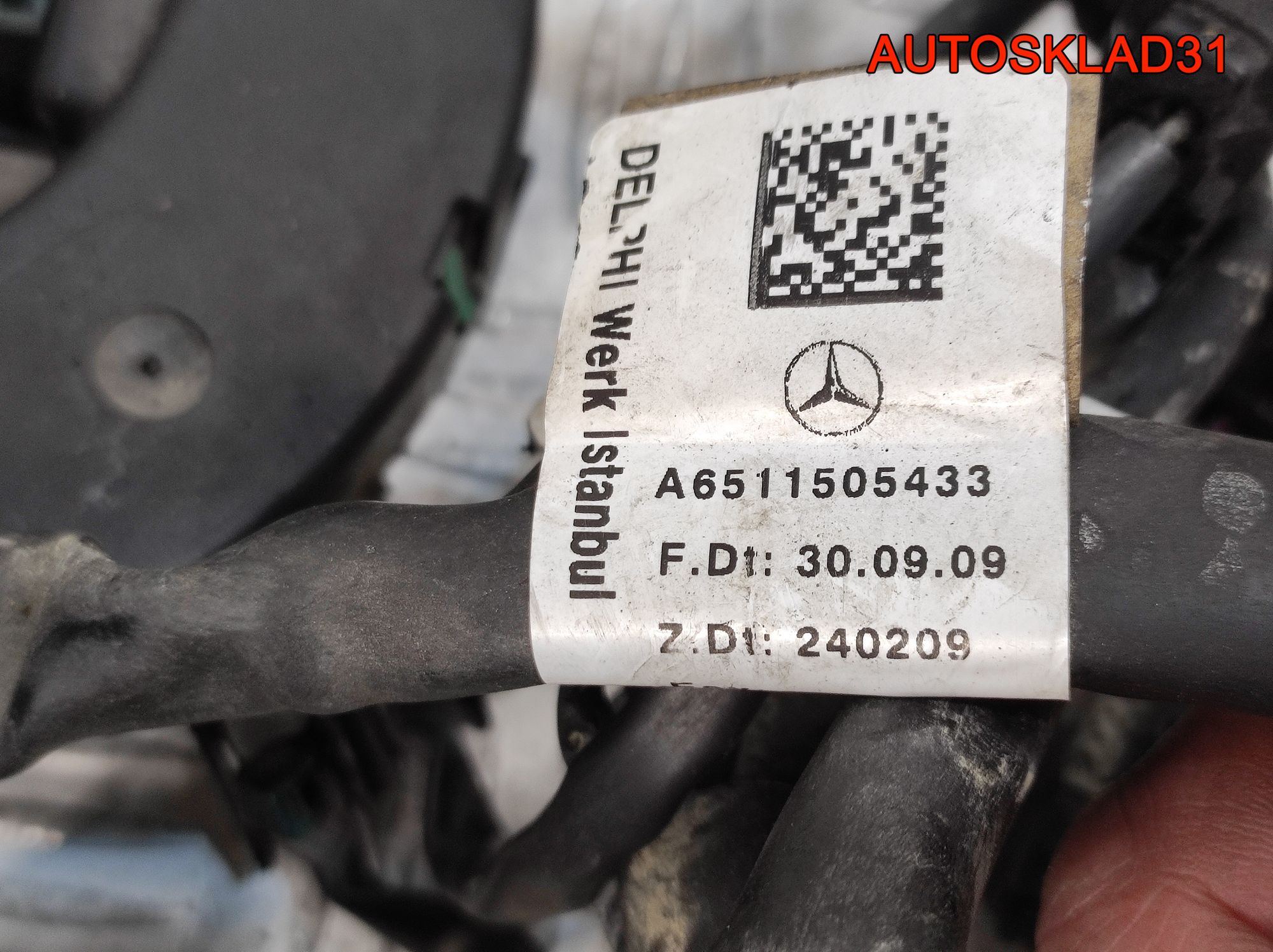 Проводка двигателя Mercedes GLK X204 2,2 651.912, 5000 рублей, Дубовое