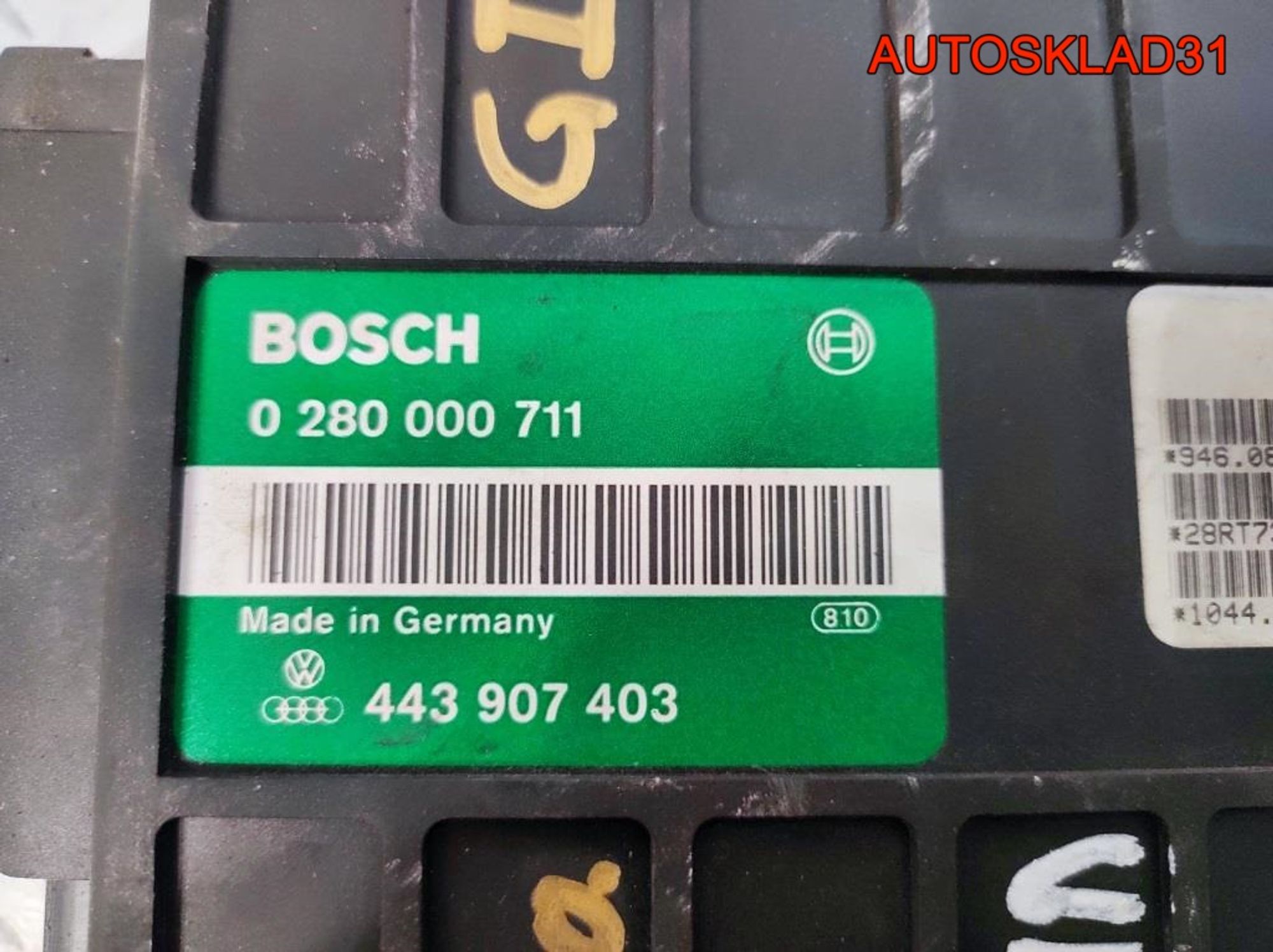 Блок эбу Volkswagen Passat B3 443907403 Бензин, 1000 рублей, Дубовое