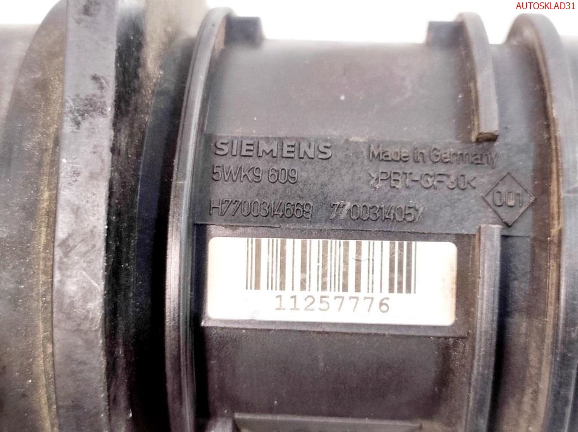 Расходомер воздуха Renault Laguna 2 1,9 Дизель 7700314669, 4500 рублей, Дубовое