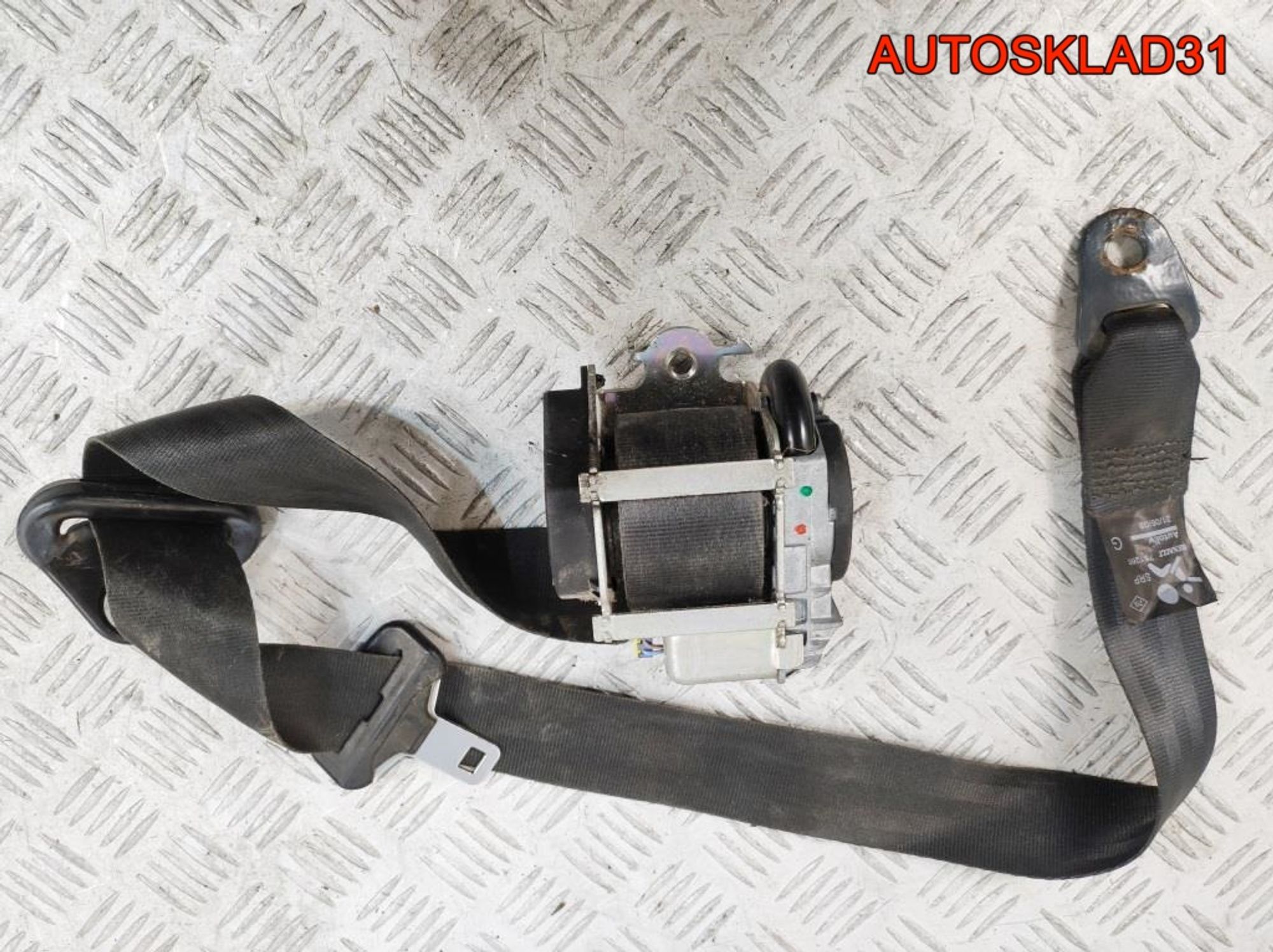 Ремень безопасности Renault Sandero 8200751266, 1900 рублей, Дубовое