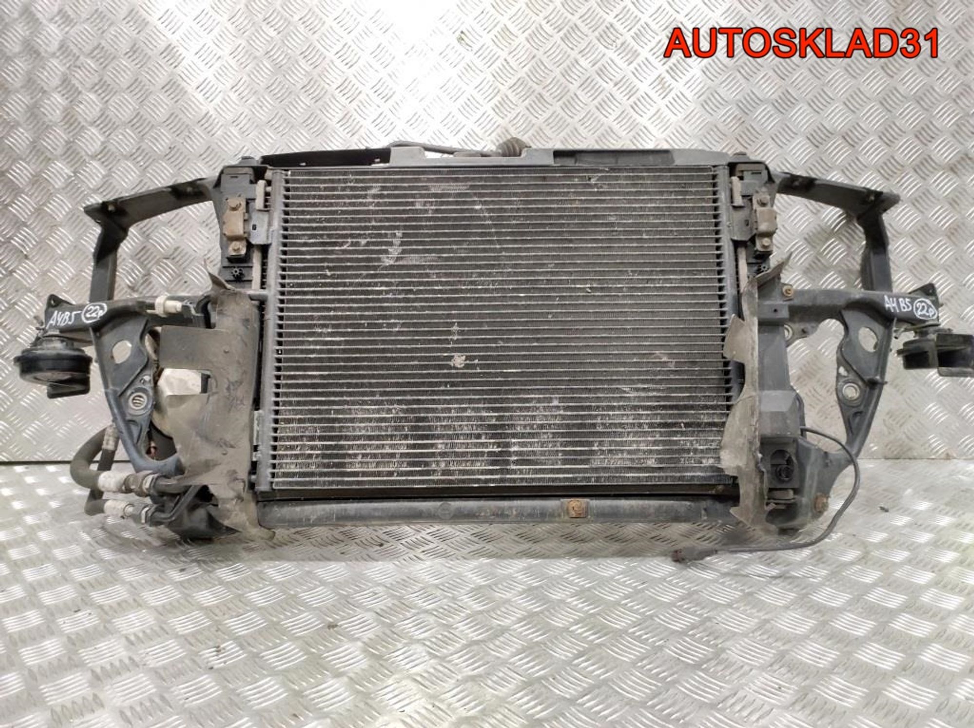 Панель передняя в сборе Audi A4 B5 Рест 1,8 Бензин 8D0805594A, 25000 рублей, Дубовое