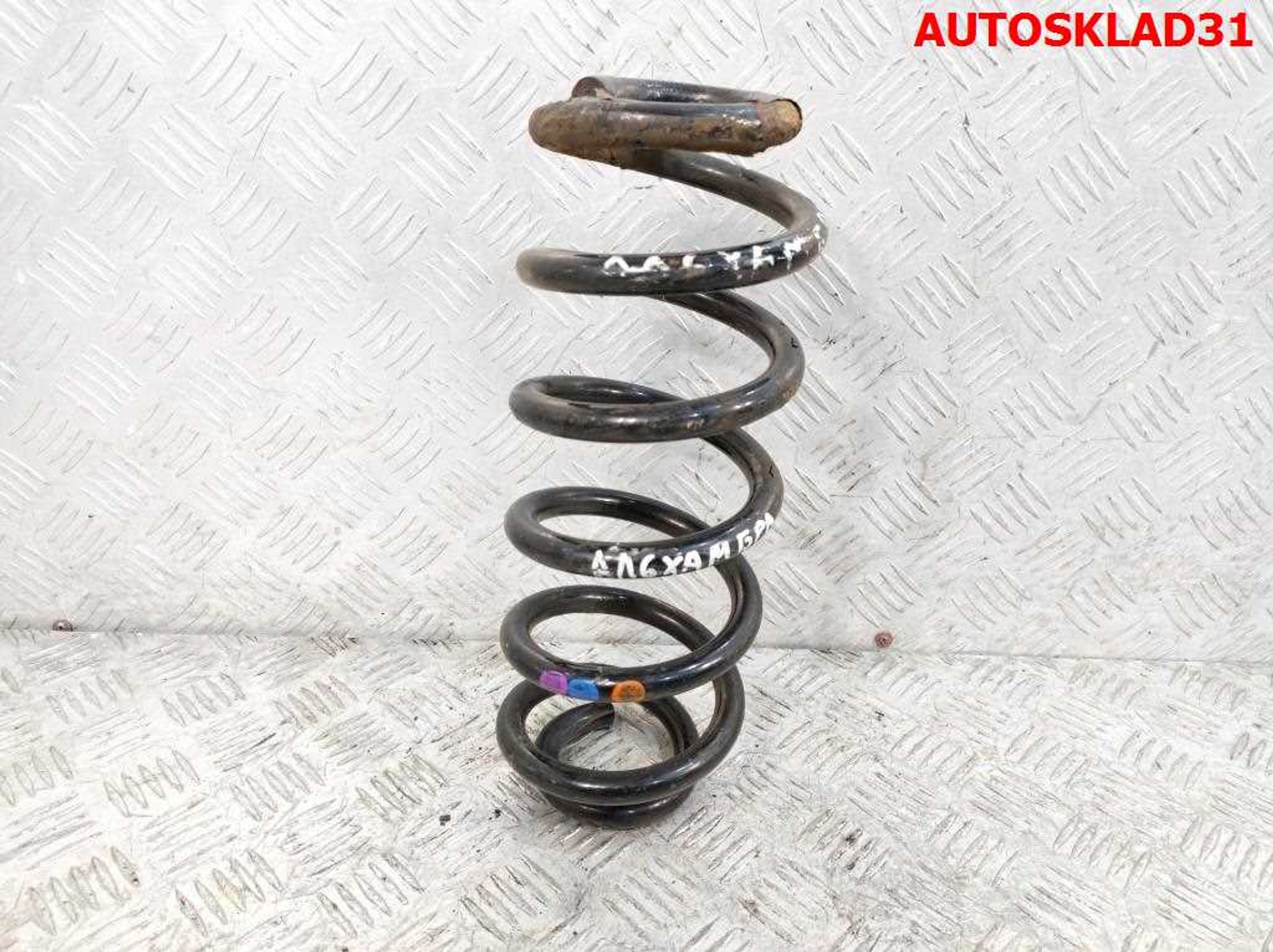 Пружина задняя Метки 1 розовая 1синяя 1 оранжевая SEAT Alhambra 2, 1500 рублей, Дубовое
