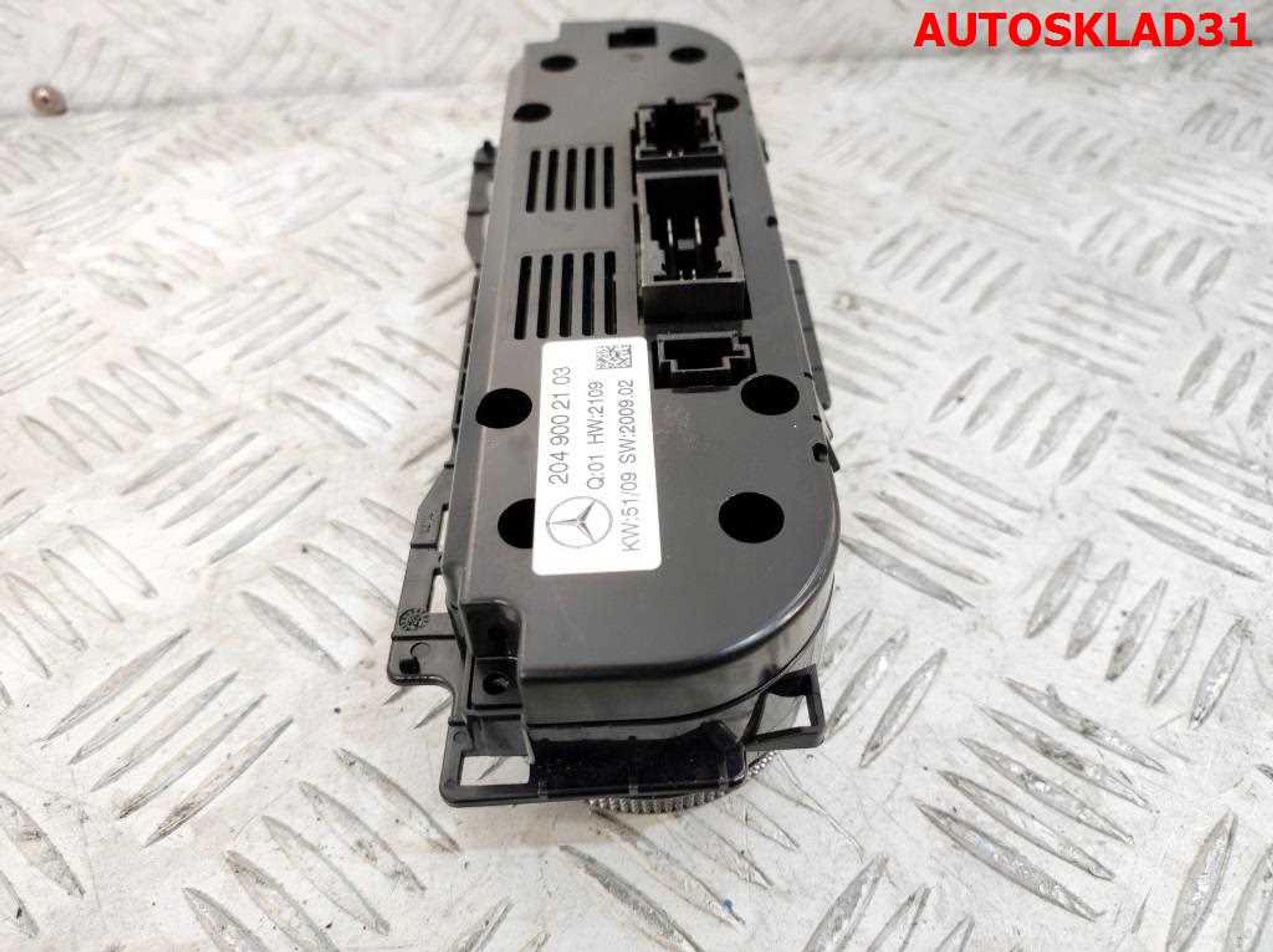 Блок управления климата Mercedes GLK X204 A2049002103, 3000 рублей, Дубовое