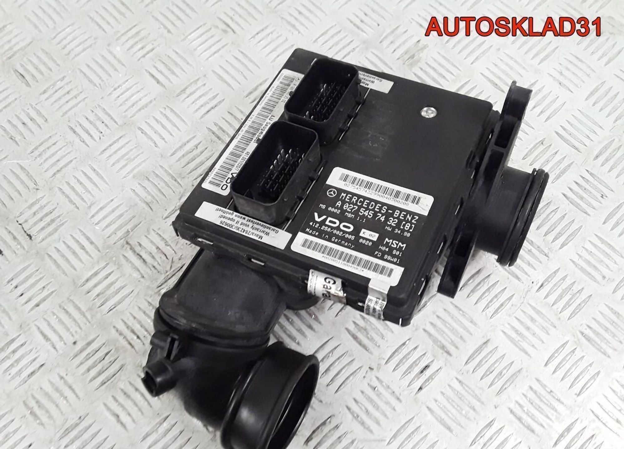 Блок ЭБУ Mercedes Benz A140 В168 A0275457432, 12000 рублей, Дубовое
