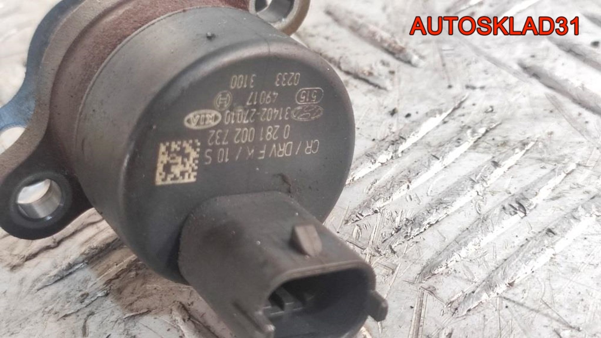 Регулятор давления топлива Hyundai Santa Fe SM 2,0 D4EA 3140227010, 5000 рублей, Дубовое