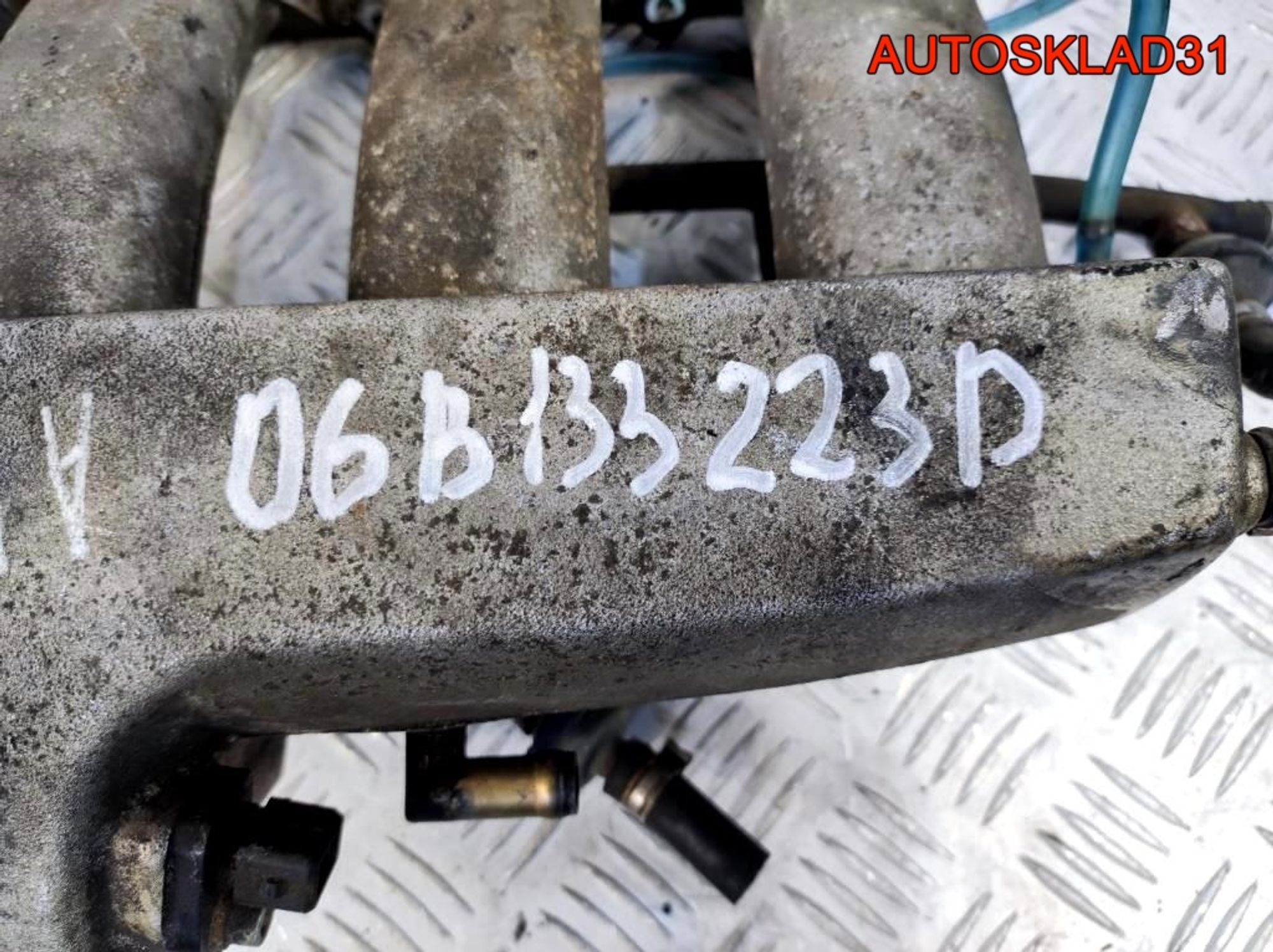 Коллектор впускной VW Passat B5 1,8 AWT 06B133223D, 900 рублей, Дубовое