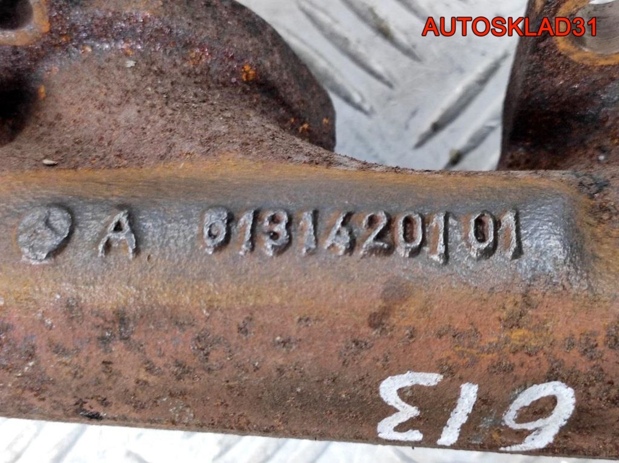 Коллектор выпускной Mercedes Benz W220 3,2 613 A6131420101, 900 рублей, Дубовое