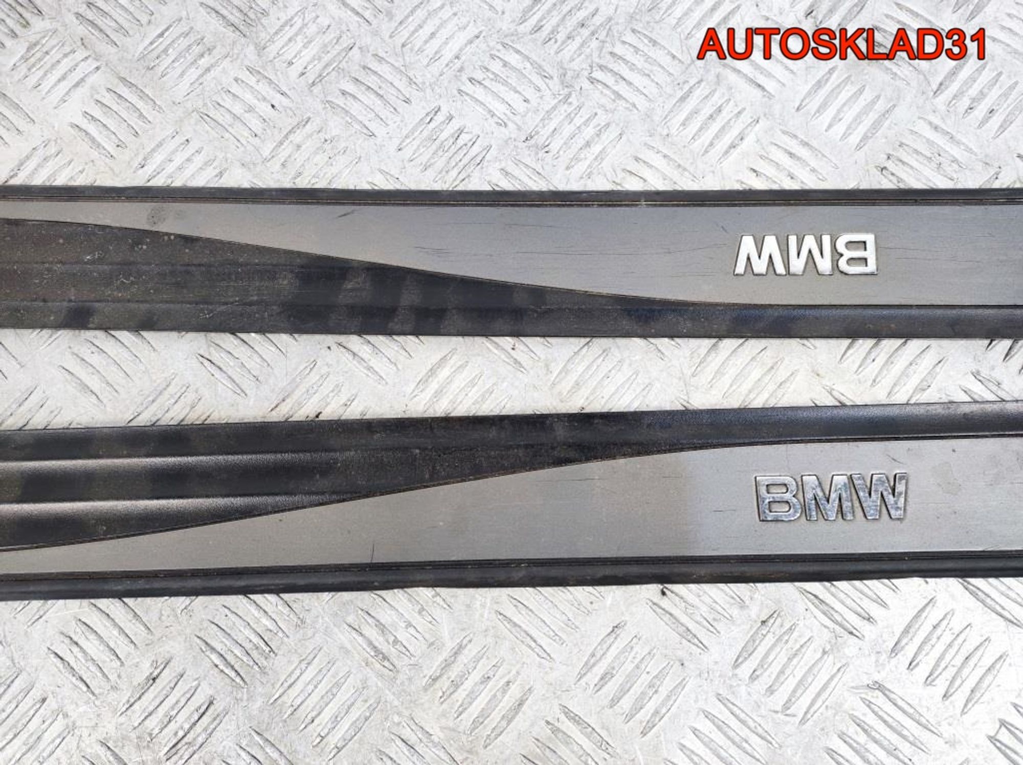 Накладка на порог передняя BMW E60 51477034303, 1700 рублей, Дубовое