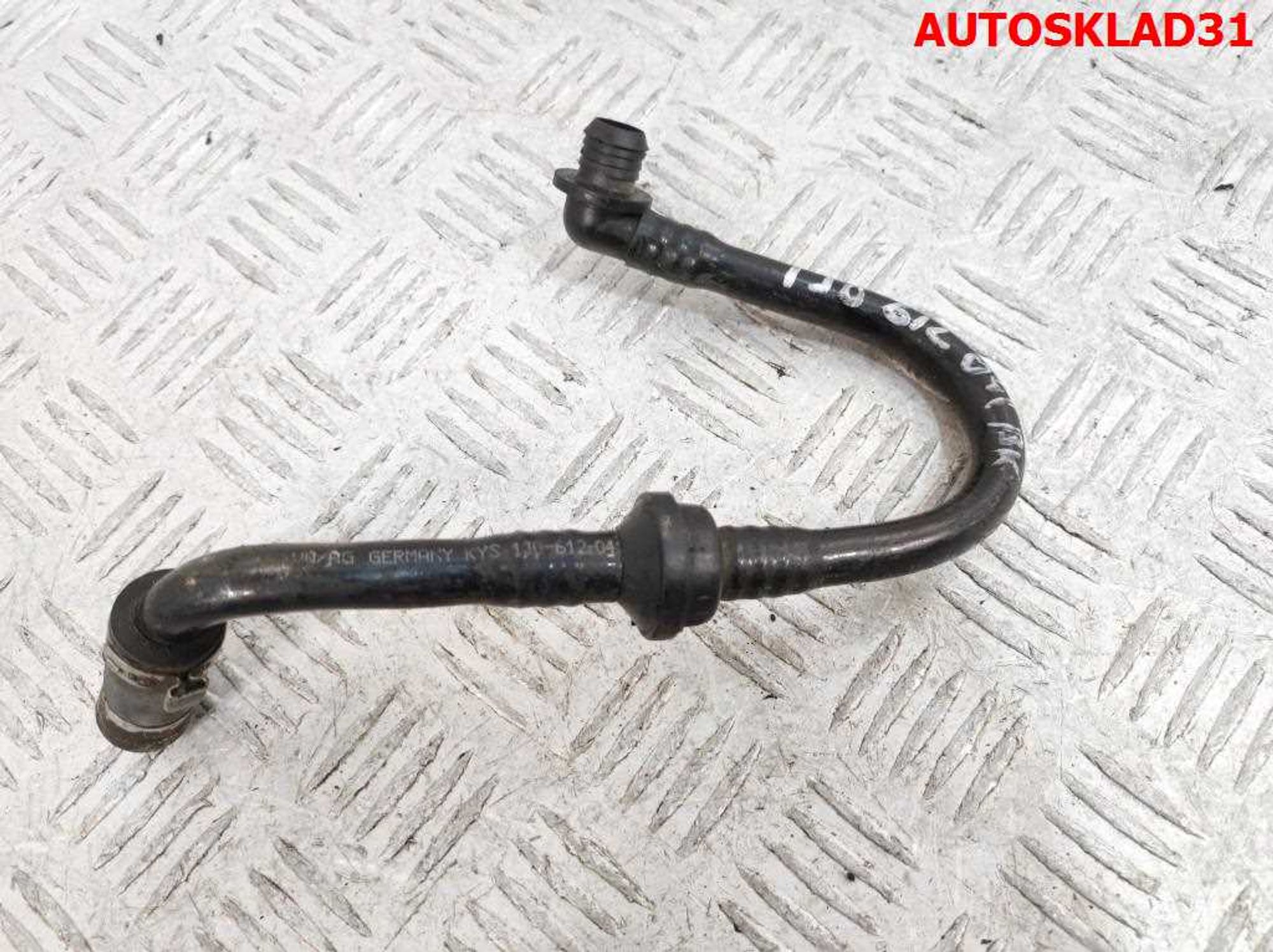 Трубка вакуумная VW Golf 4 1,6 Бензин 1J0612041BK, 600 рублей, Дубовое