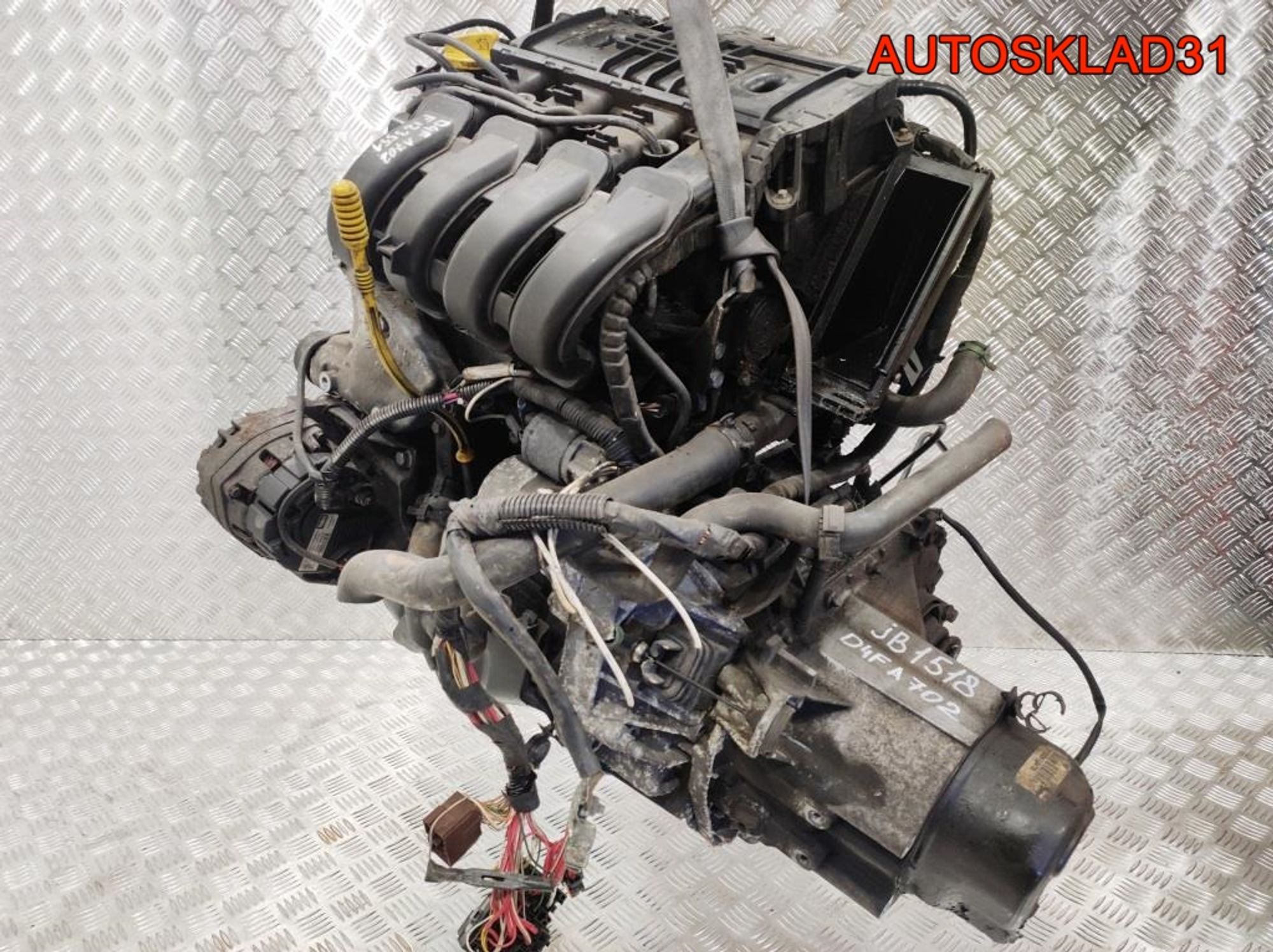 Двигатель D4F 702 Renault Twingo 1.2 Бензин, 27000 рублей, Дубовое