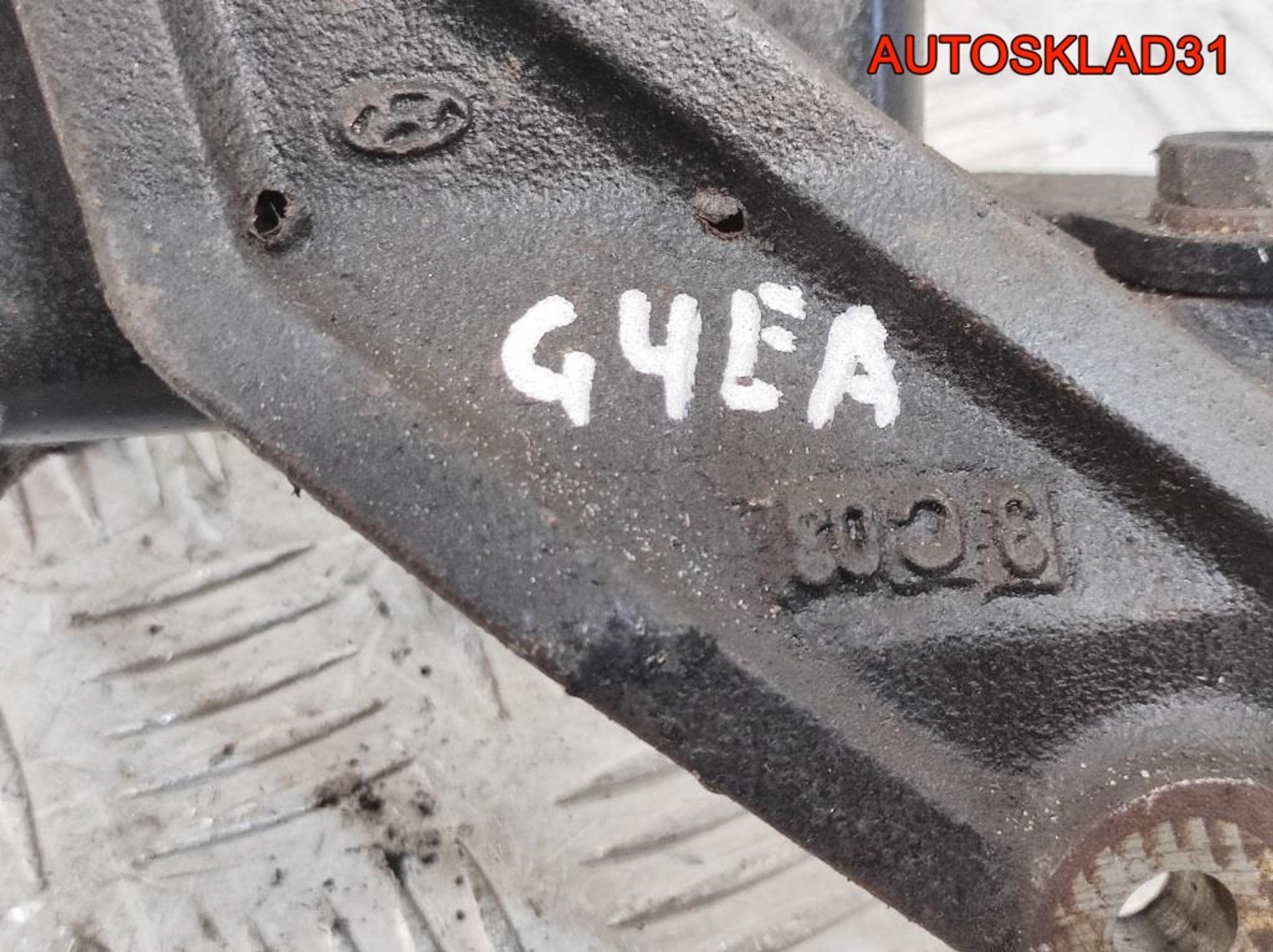 Кронштейн двигателя Hyundai Getz 1,3 G4EA, 900 рублей, Дубовое