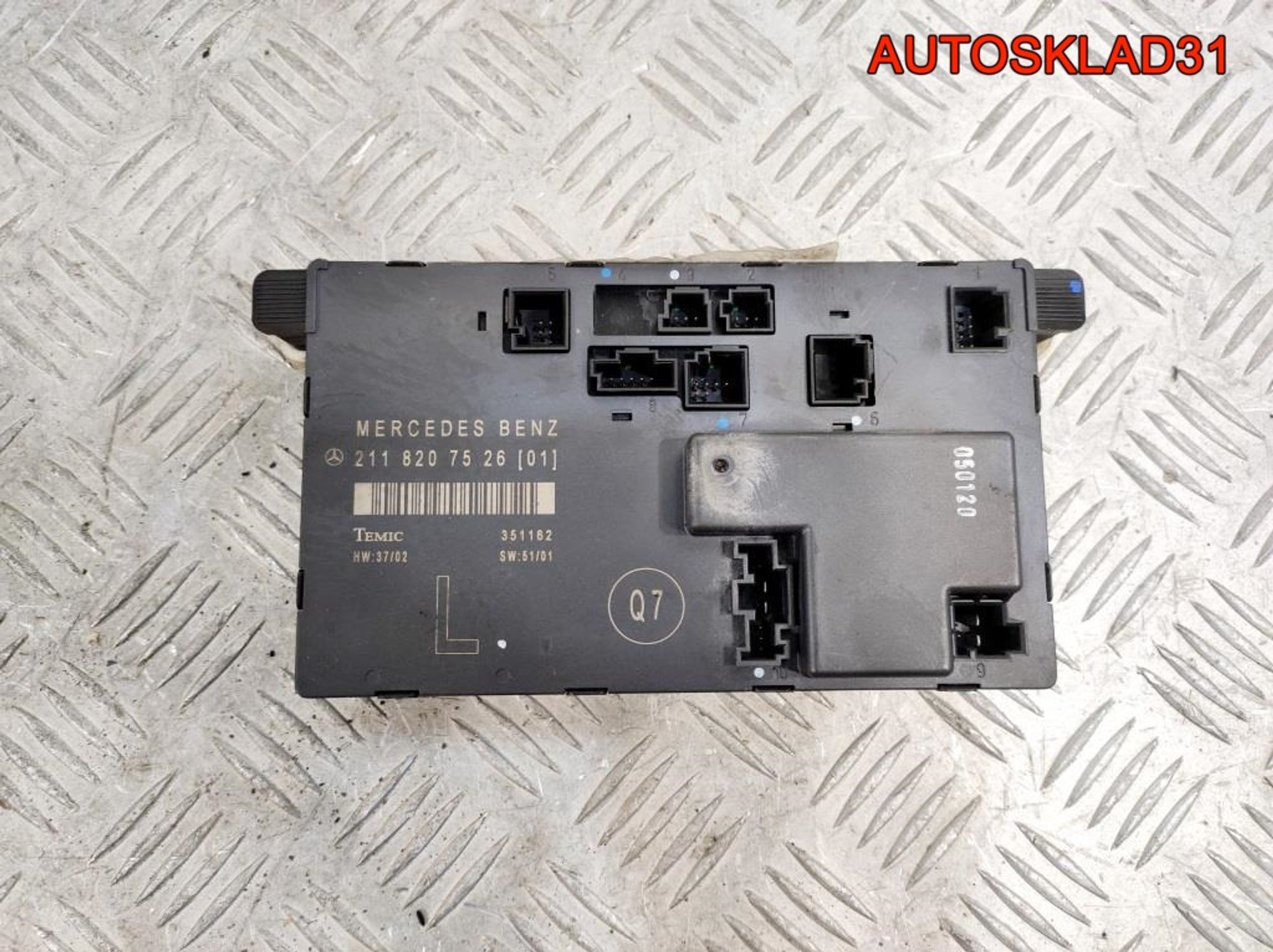 Блок комфорта левой двери Mercedes W211 A2118207526, 900 рублей, Дубовое