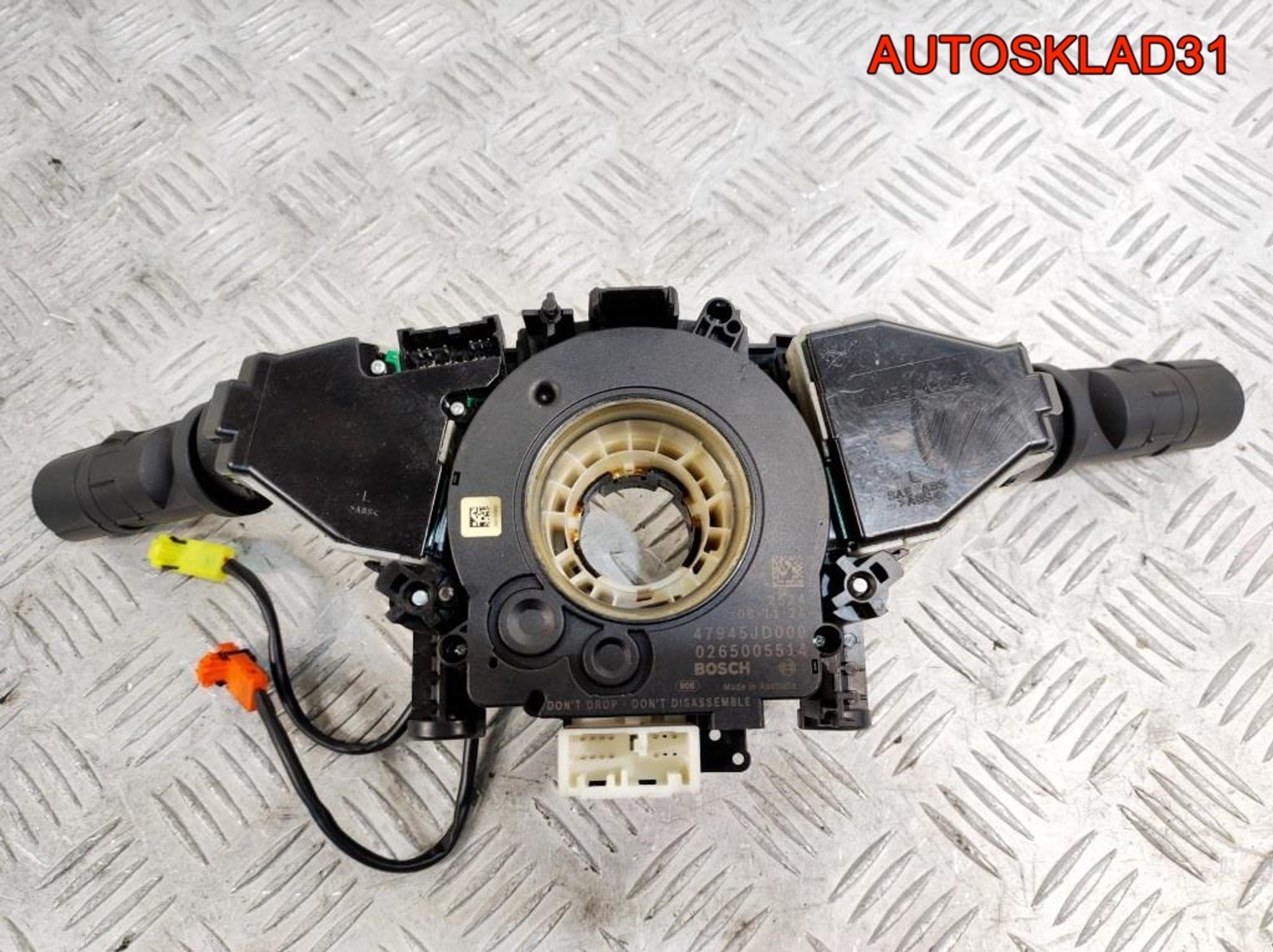 Переключатель подрулевой Nissan Qashqai J10 25560JD003, 4500 рублей, Дубовое