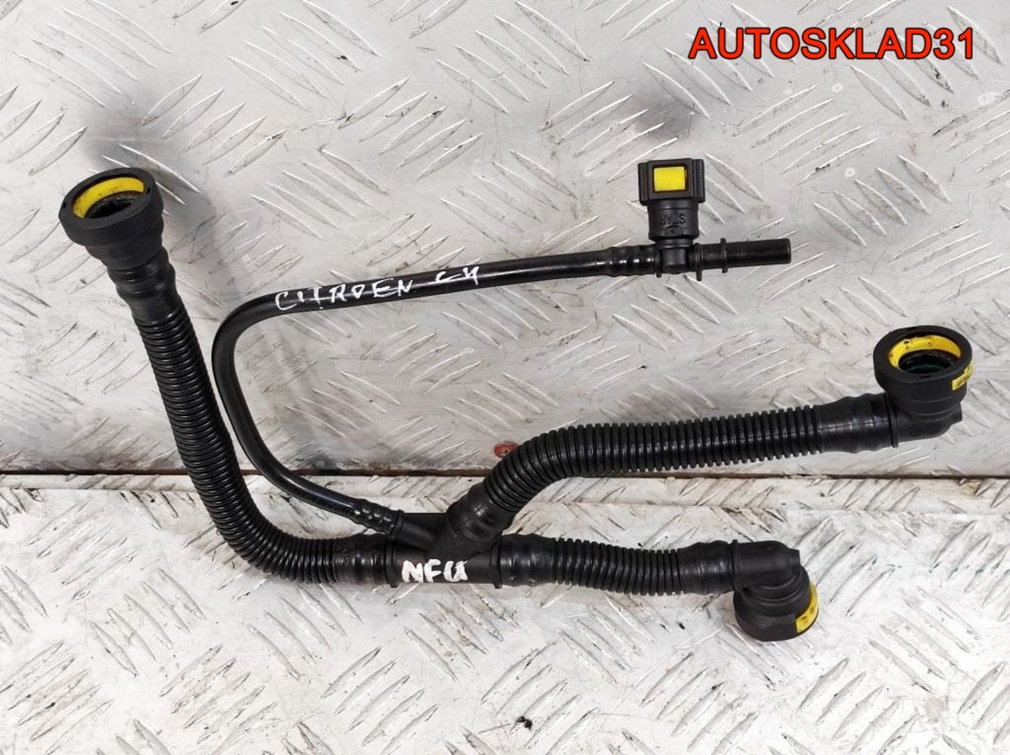 Трубка картерных газов Peugeot 307 1,6 NFU 1192W0, 2400 рублей, Дубовое