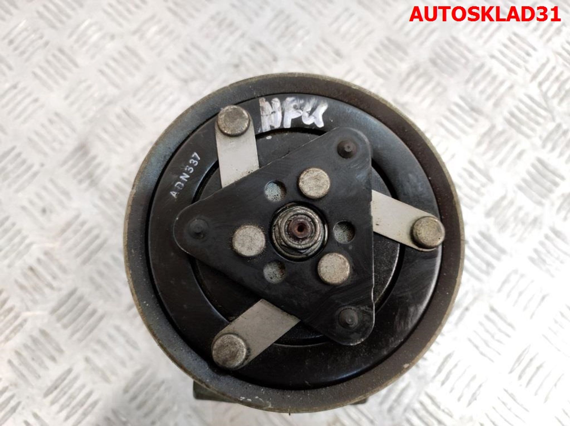 Компрессор кондиционера Peugeot 206 1.6 NFU10FX2F 1412F, 6000 рублей, Дубовое