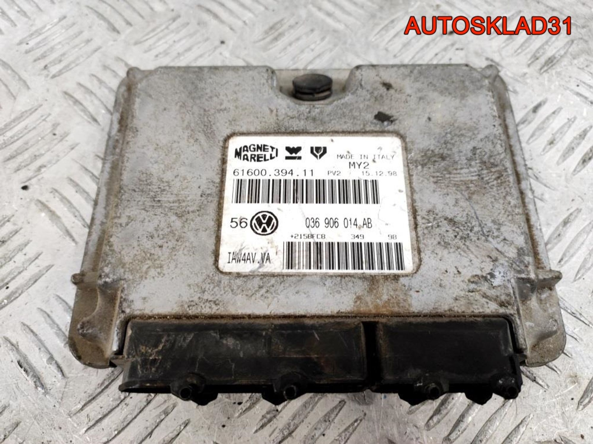 Блок ЭБУ Volkswagen Golf 4 1.4 AKQ 036906014AB, 1700 рублей, Дубовое