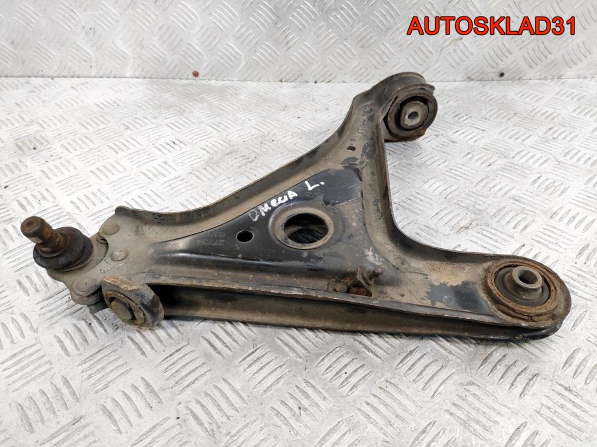 Рычаг передний левый нижний Opel Omega B 90576788, 3200 рублей, Дубовое