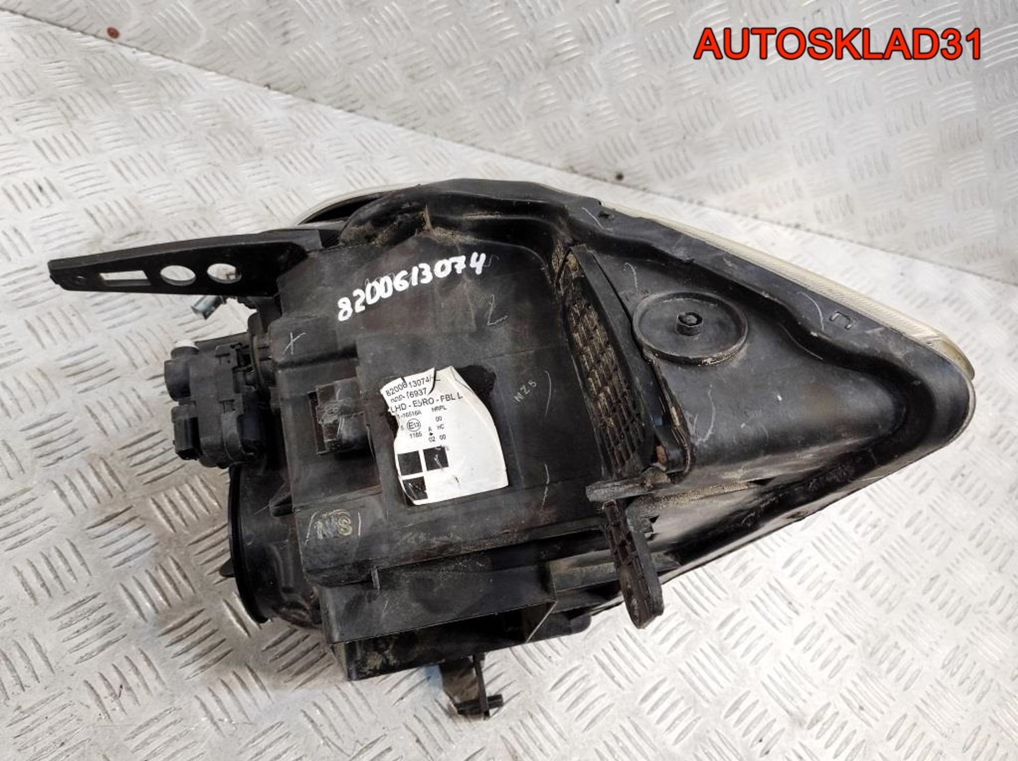 Фара левая Renault Modus 8200613074, 3600 рублей, Дубовое