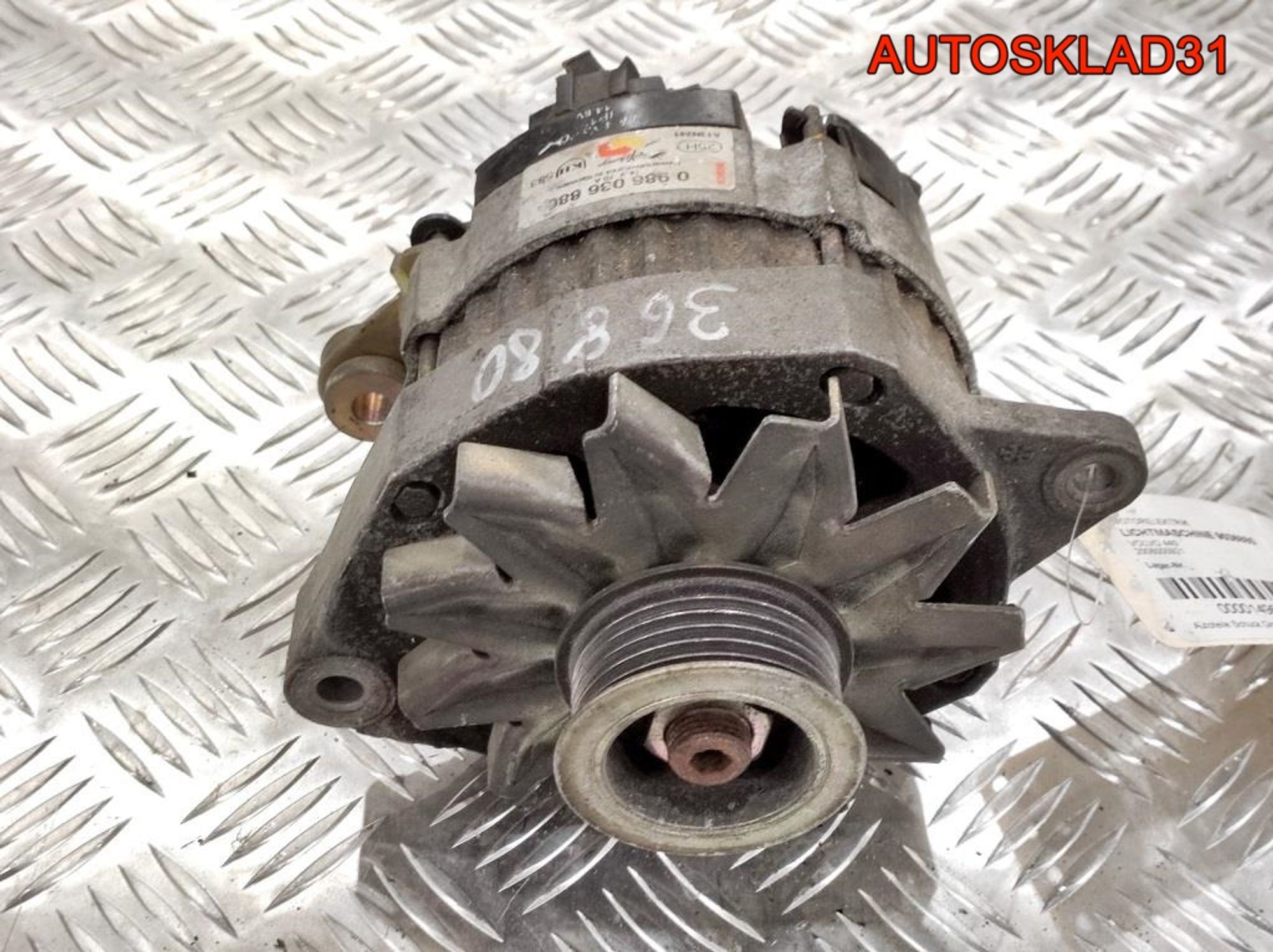 Генератор 70A Volvo 440 2,0 Бензин 0986036880 (Р), 4000 рублей, Дубовое