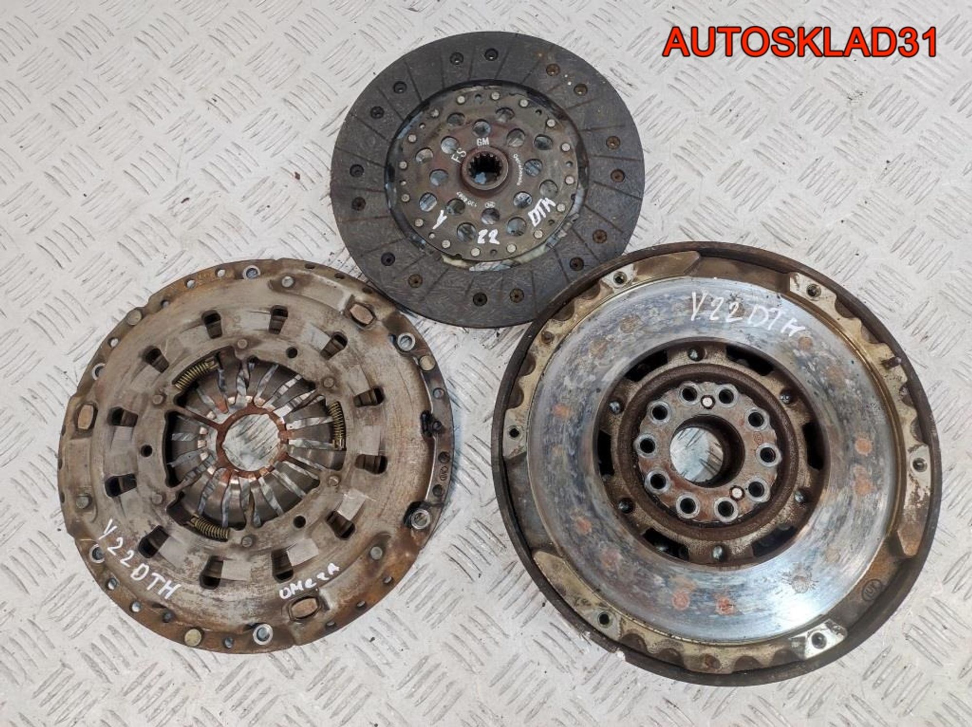 Комплект сцепления МКПП Opel Omega B 2,2 Y22DTH, 12000 рублей, Дубовое