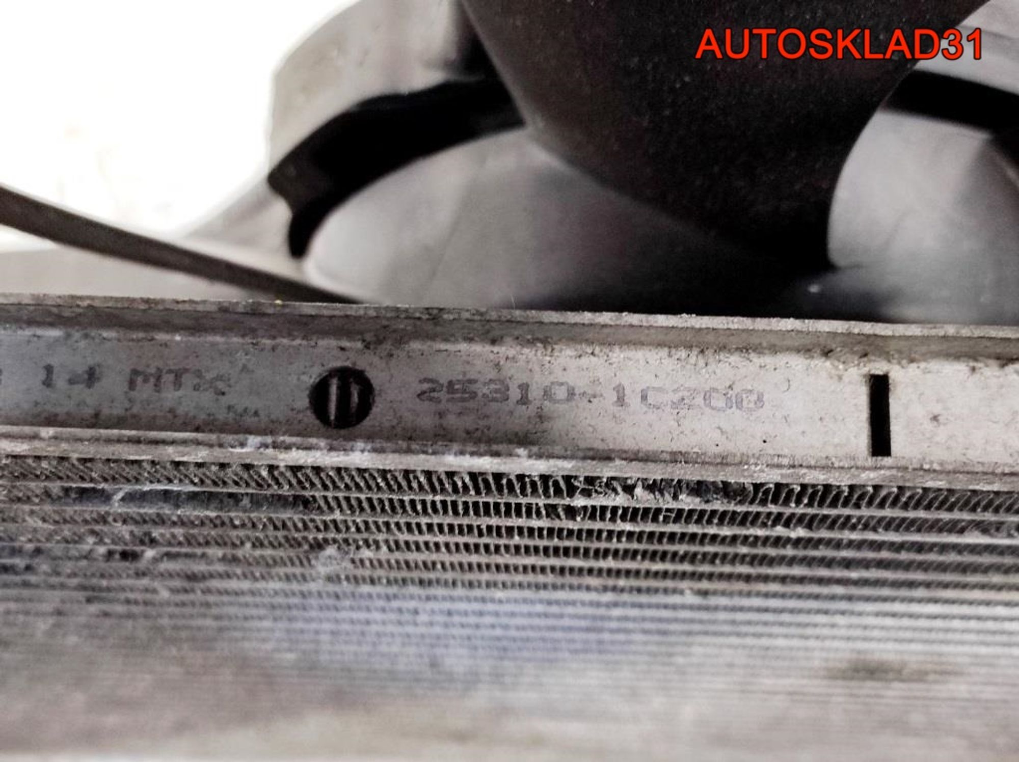 Радиатор основной Hyundai Getz 1,1 Бенз 253101C200, 6500 рублей, Дубовое