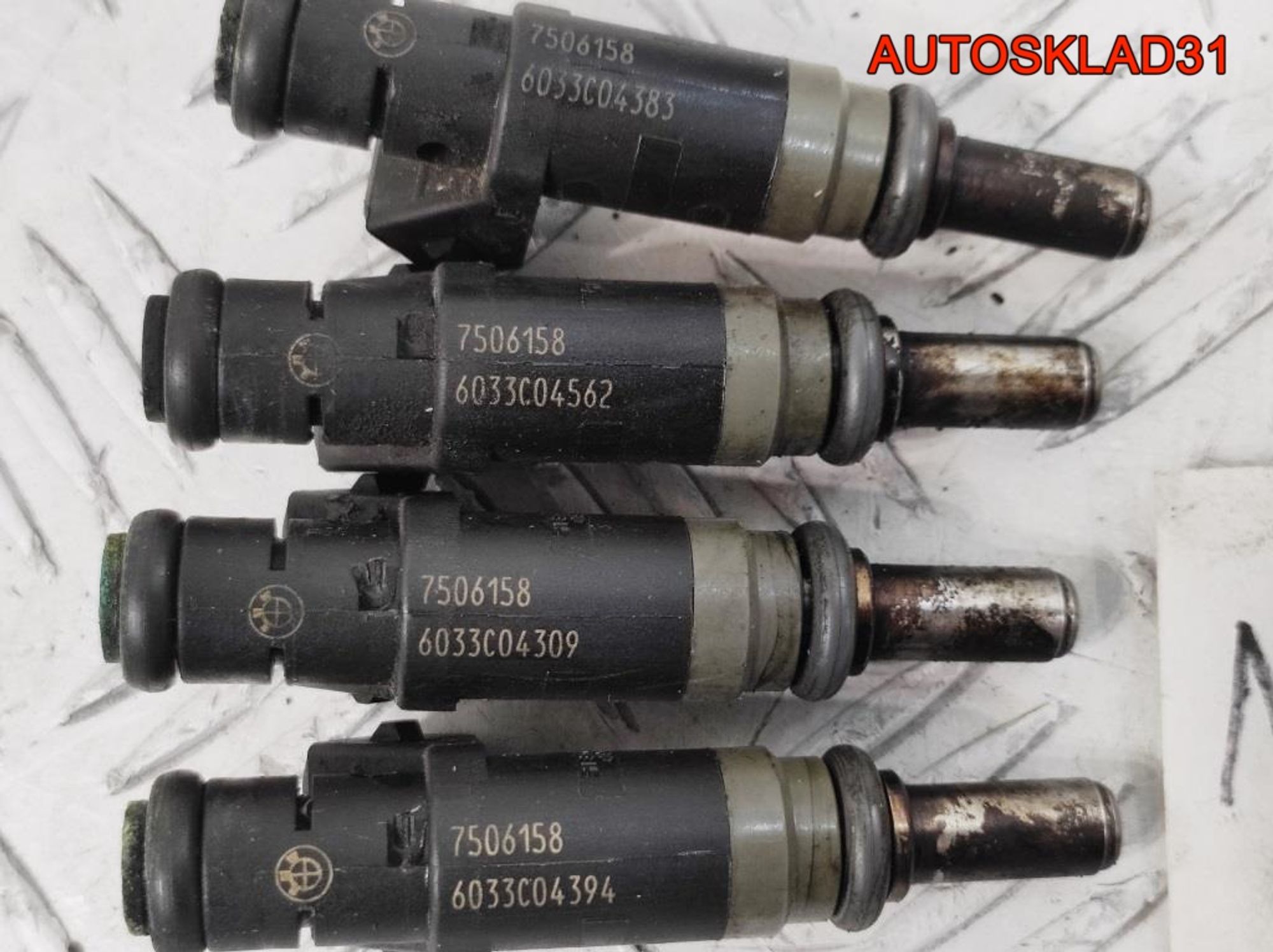 Форсунка топливная BMW E46 1,8 N42B18 13537506158, 900 рублей, Дубовое