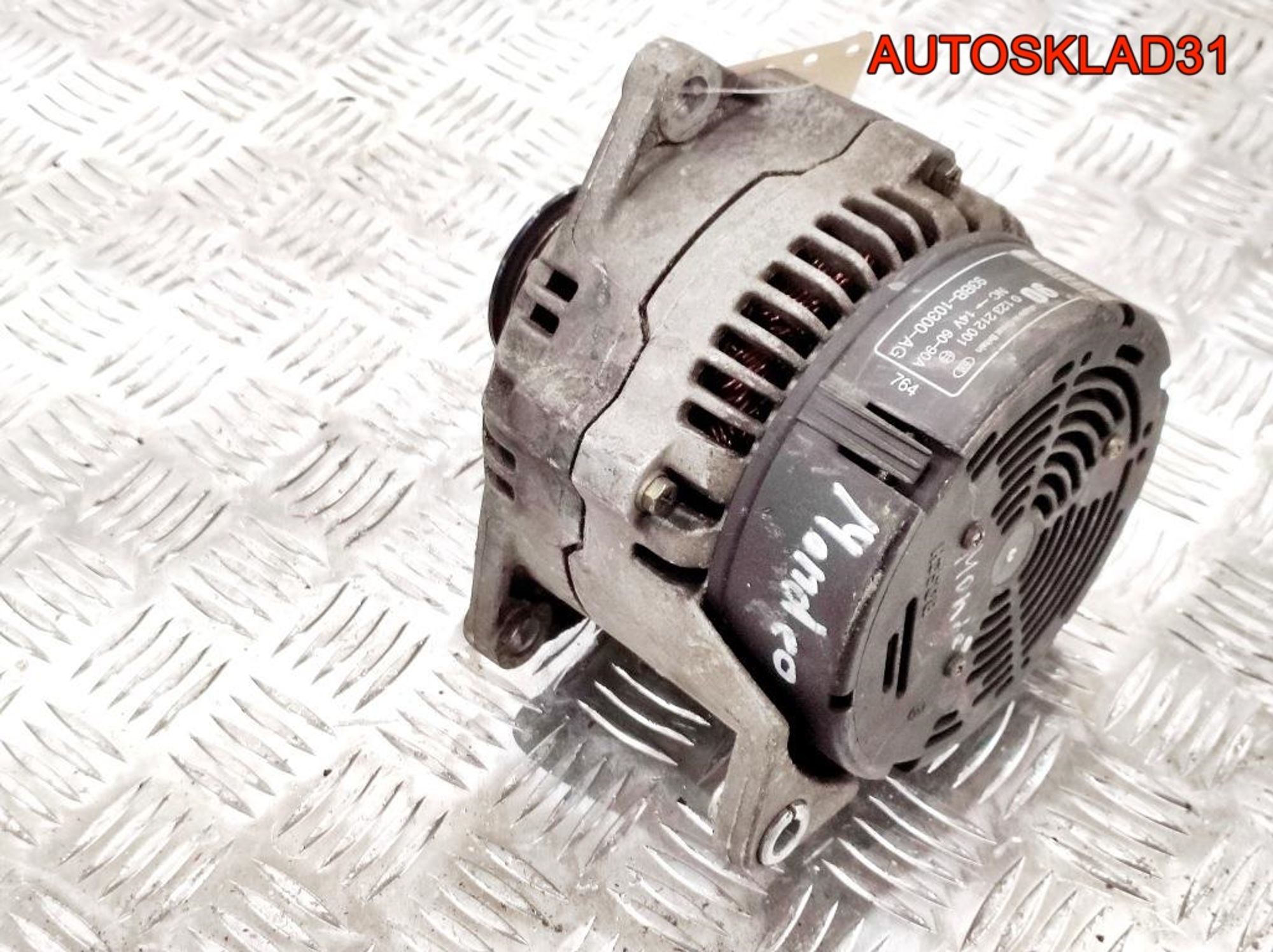 Генератор 60-90A Ford Mondeo 2 1,6 Бензин 93BB10300AG (Р), 6000 рублей, Дубовое